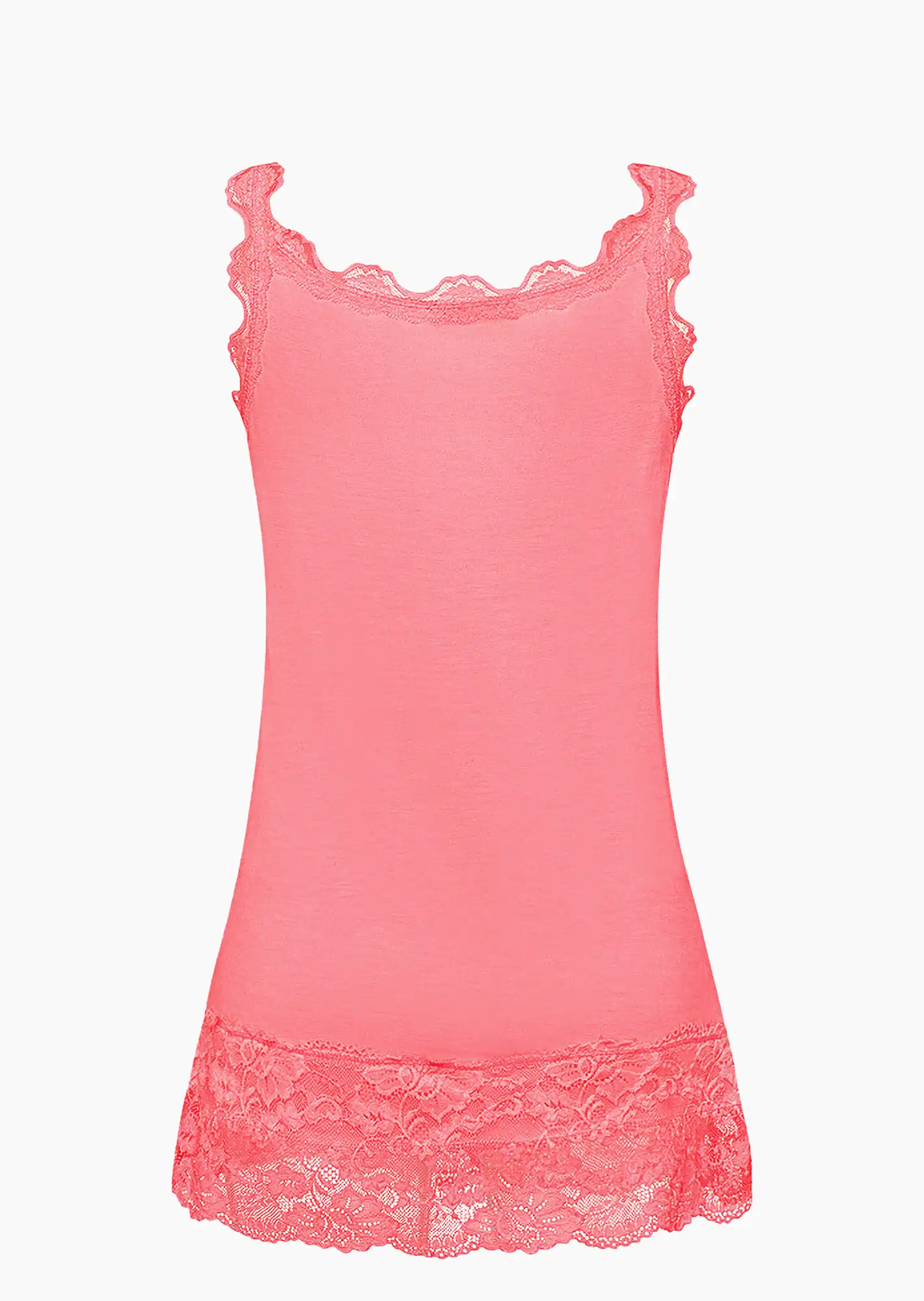 Basic Top ANNA, neon lobster