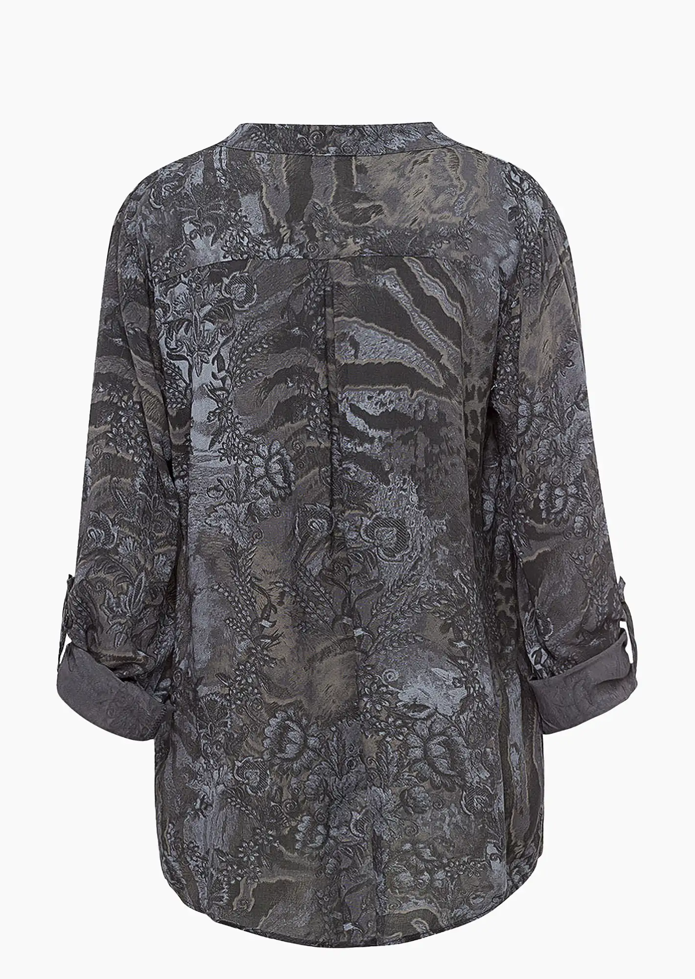 Bluse im Alloverprint, eiffelturm