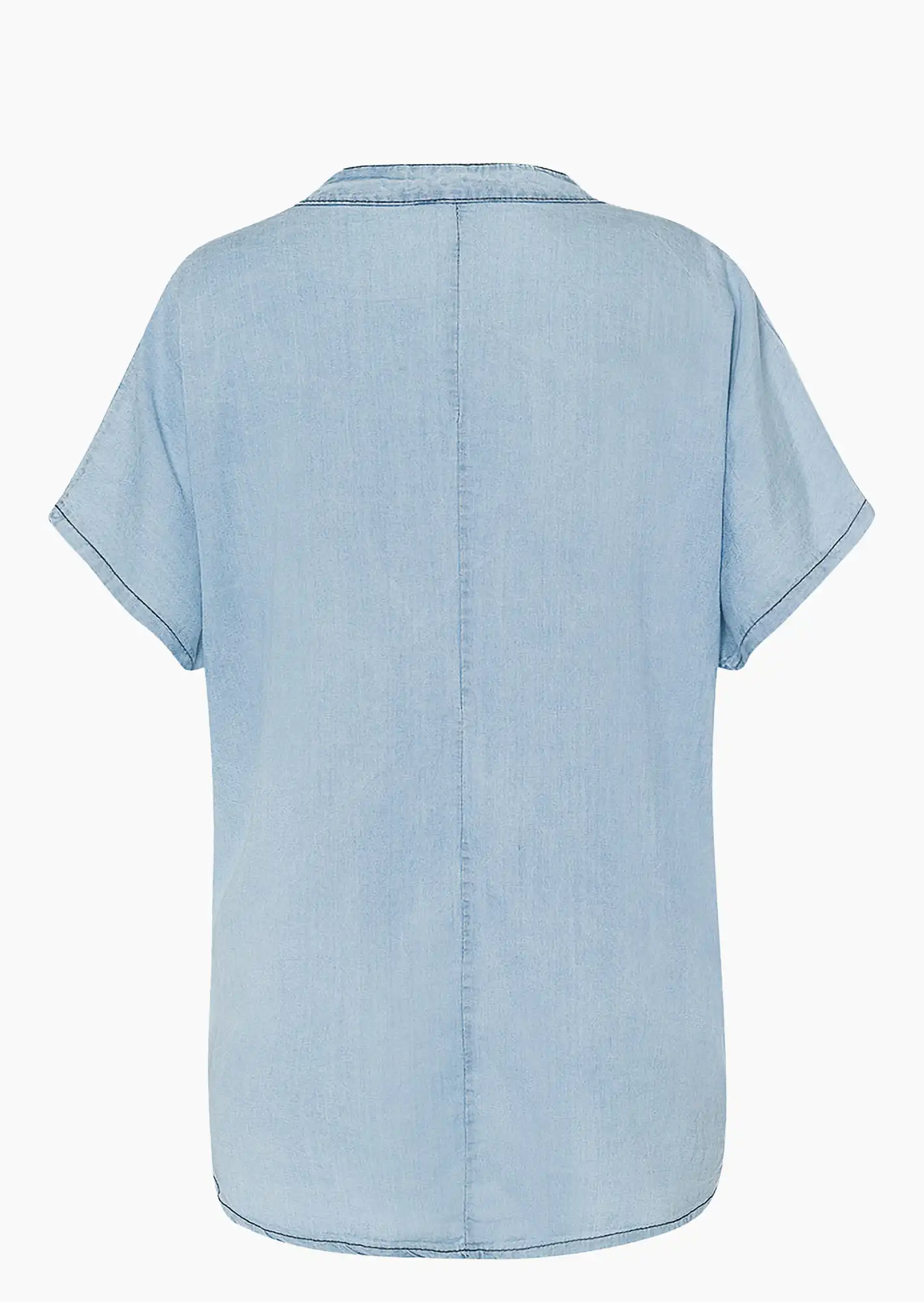 Bluse, light blue denim