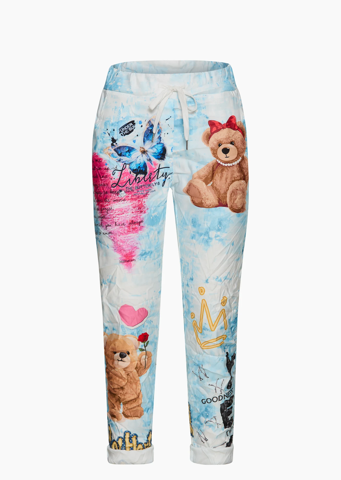 Joggpants 'Bär', blau
