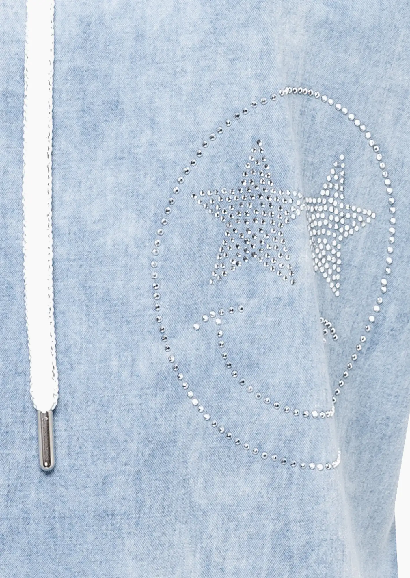 Kleid 'Smile', bleached denim