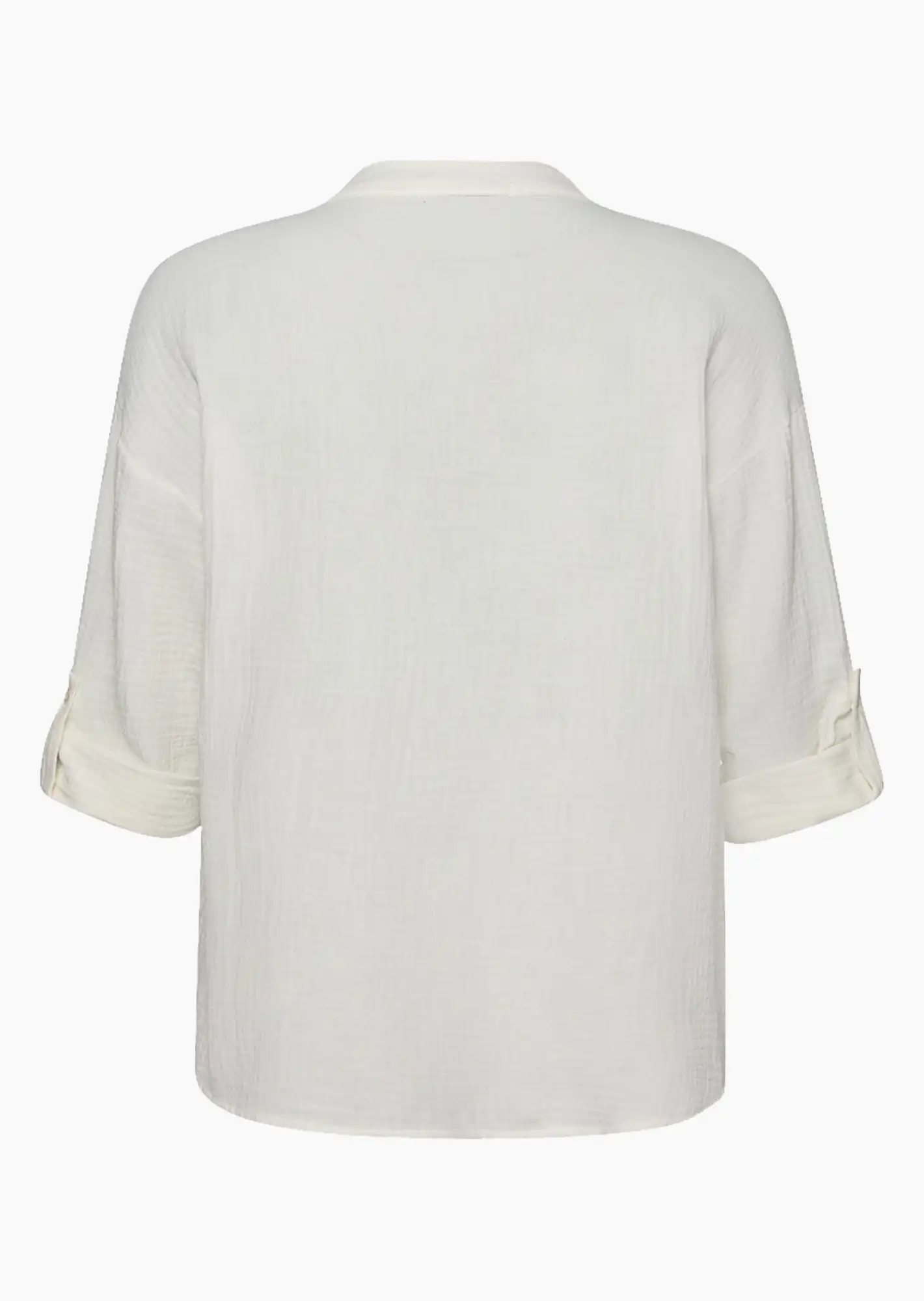 Musselin-Bluse 'Amore', offwhite