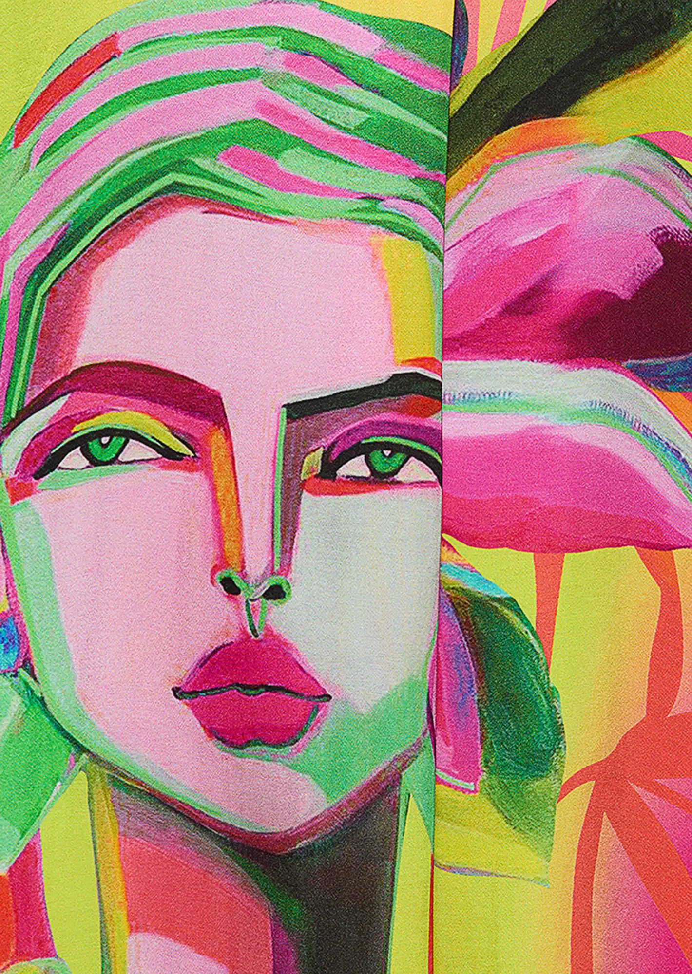Blusenkleid 'Frida', juicy flash