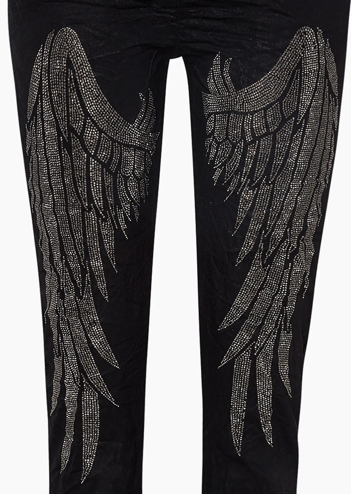 Joggpants 'Flügel', schwarz