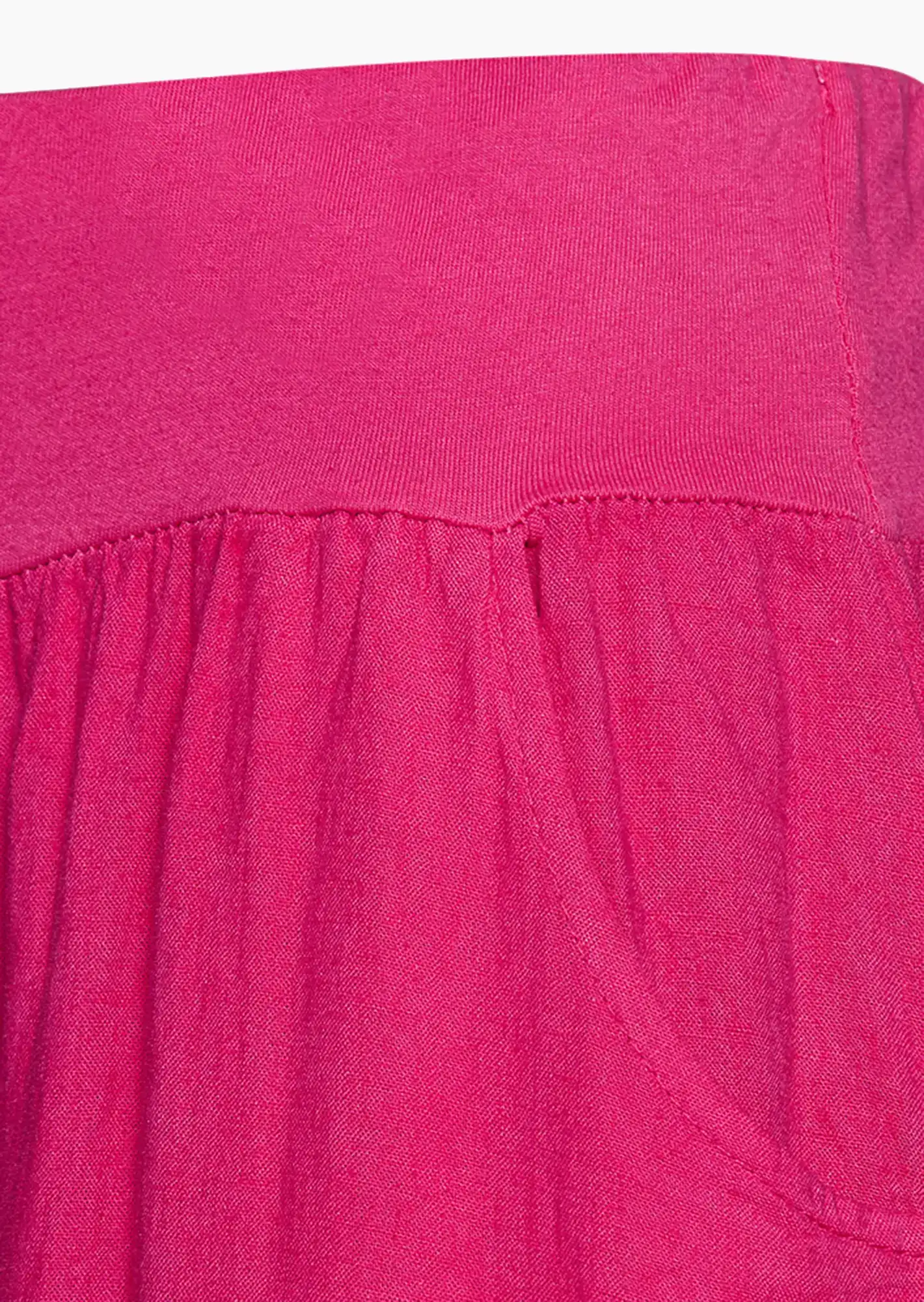 Wide Leg Leinenhose, very berry