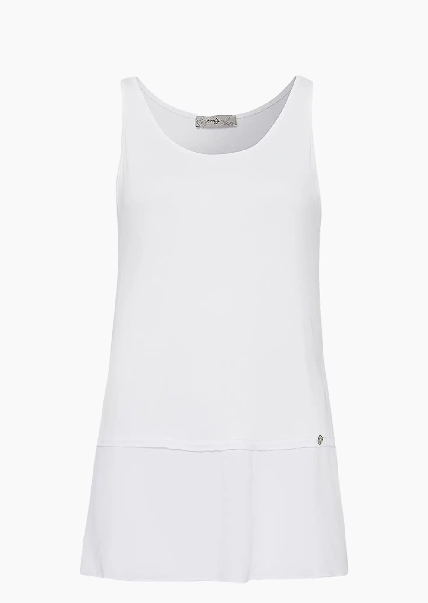 Basic Top KATI, weiß