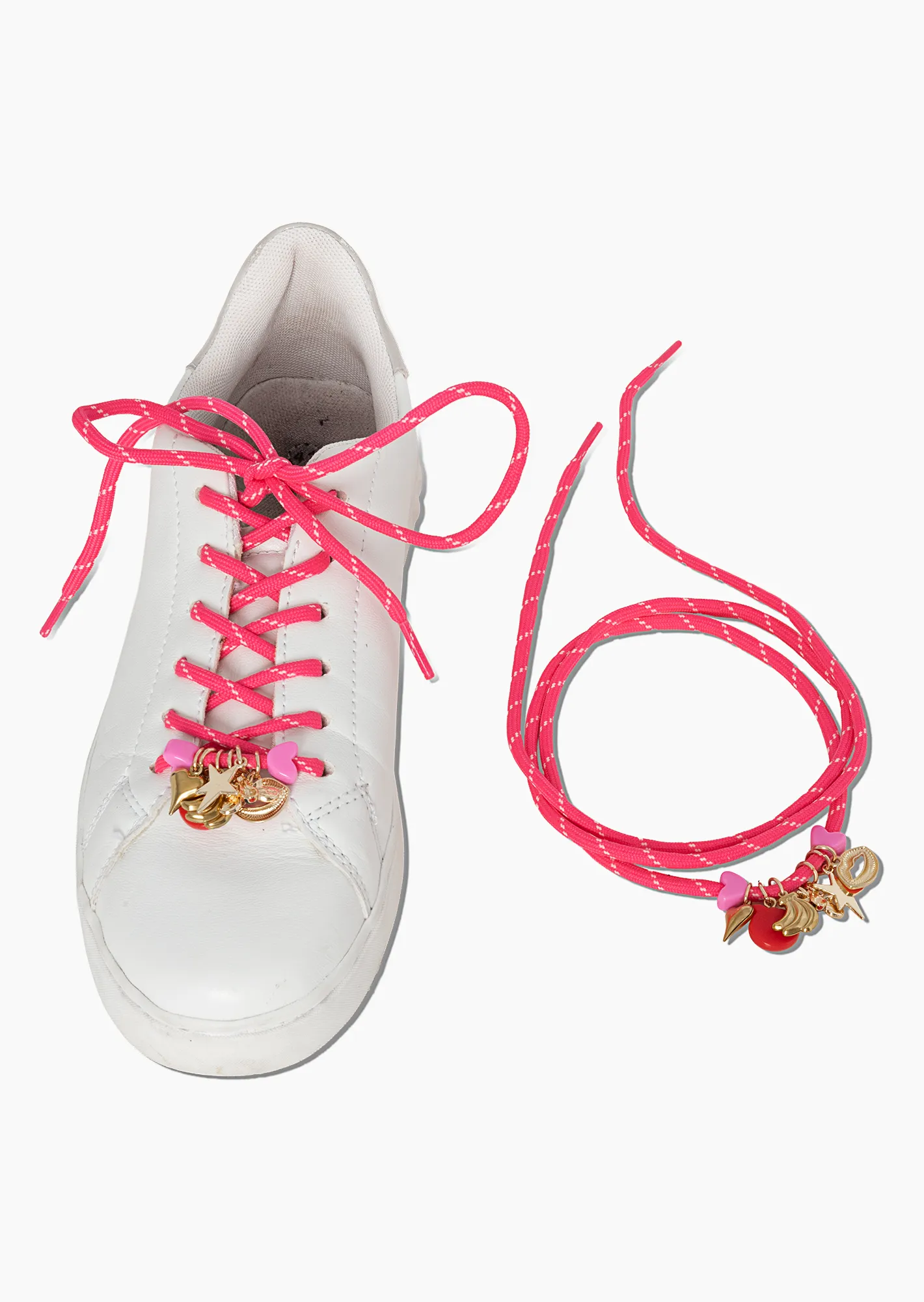 stylische Schnürsenkel, pink