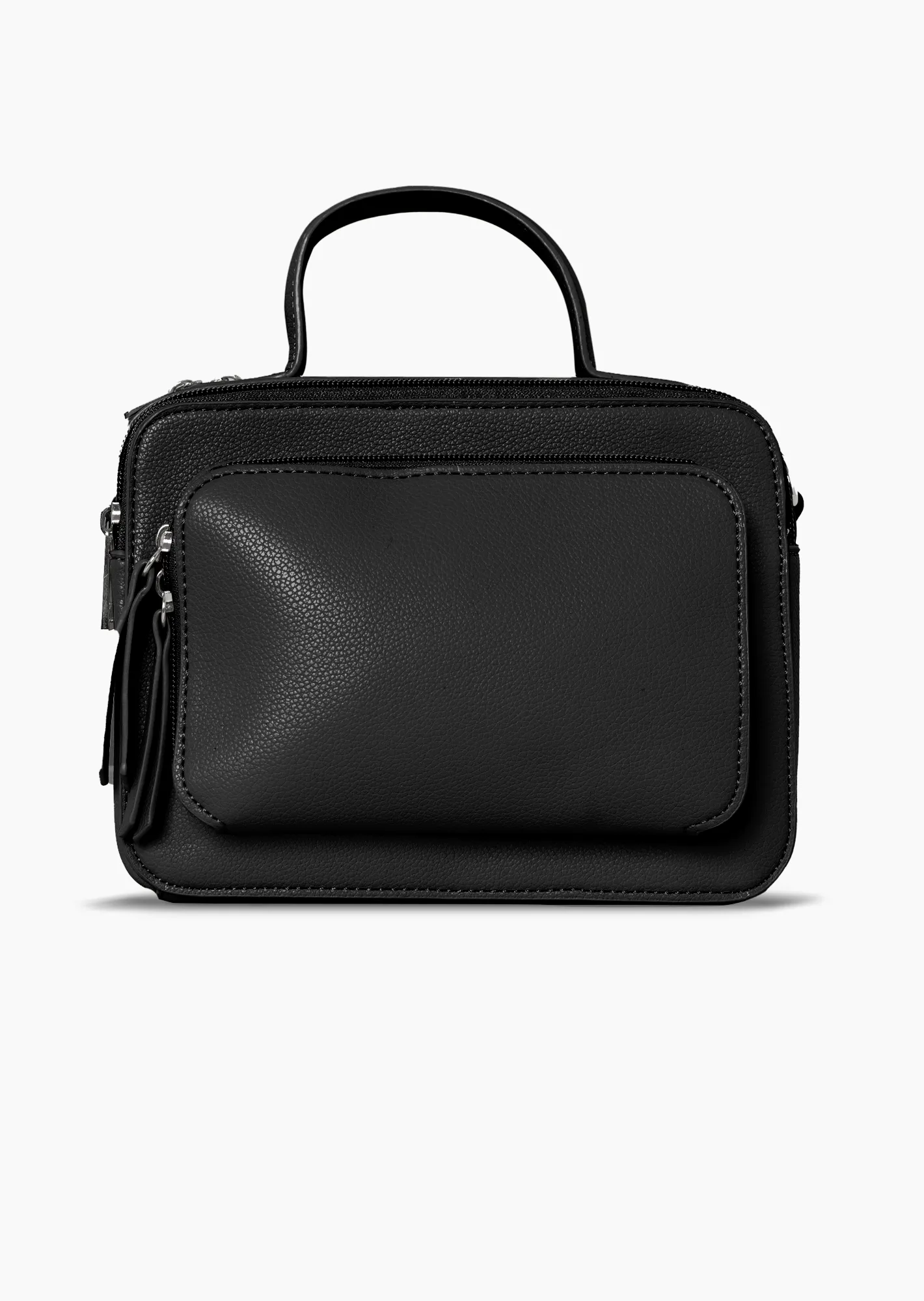 stylische Tasche, schwarz