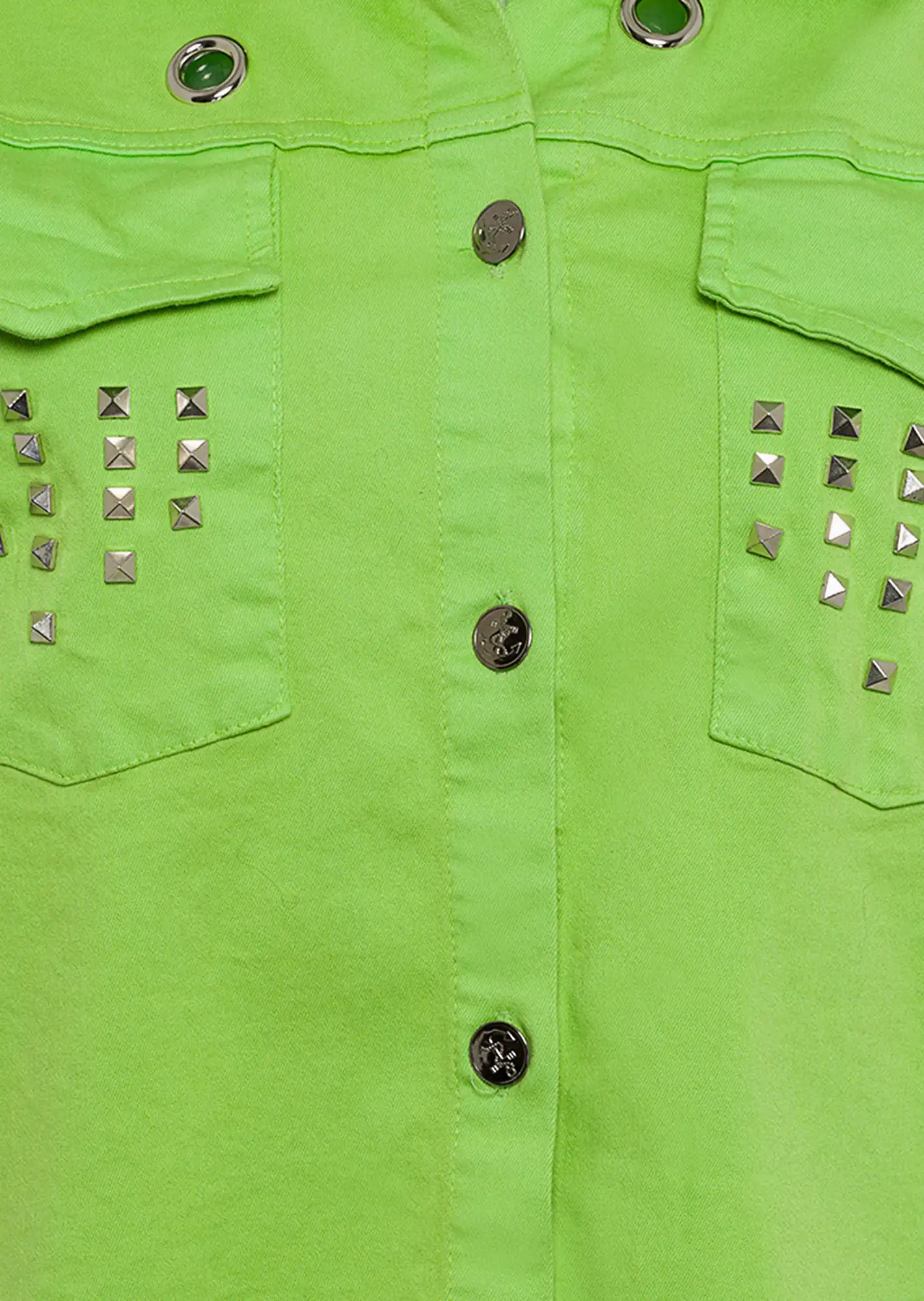 Jacke mit Nieten, apfel