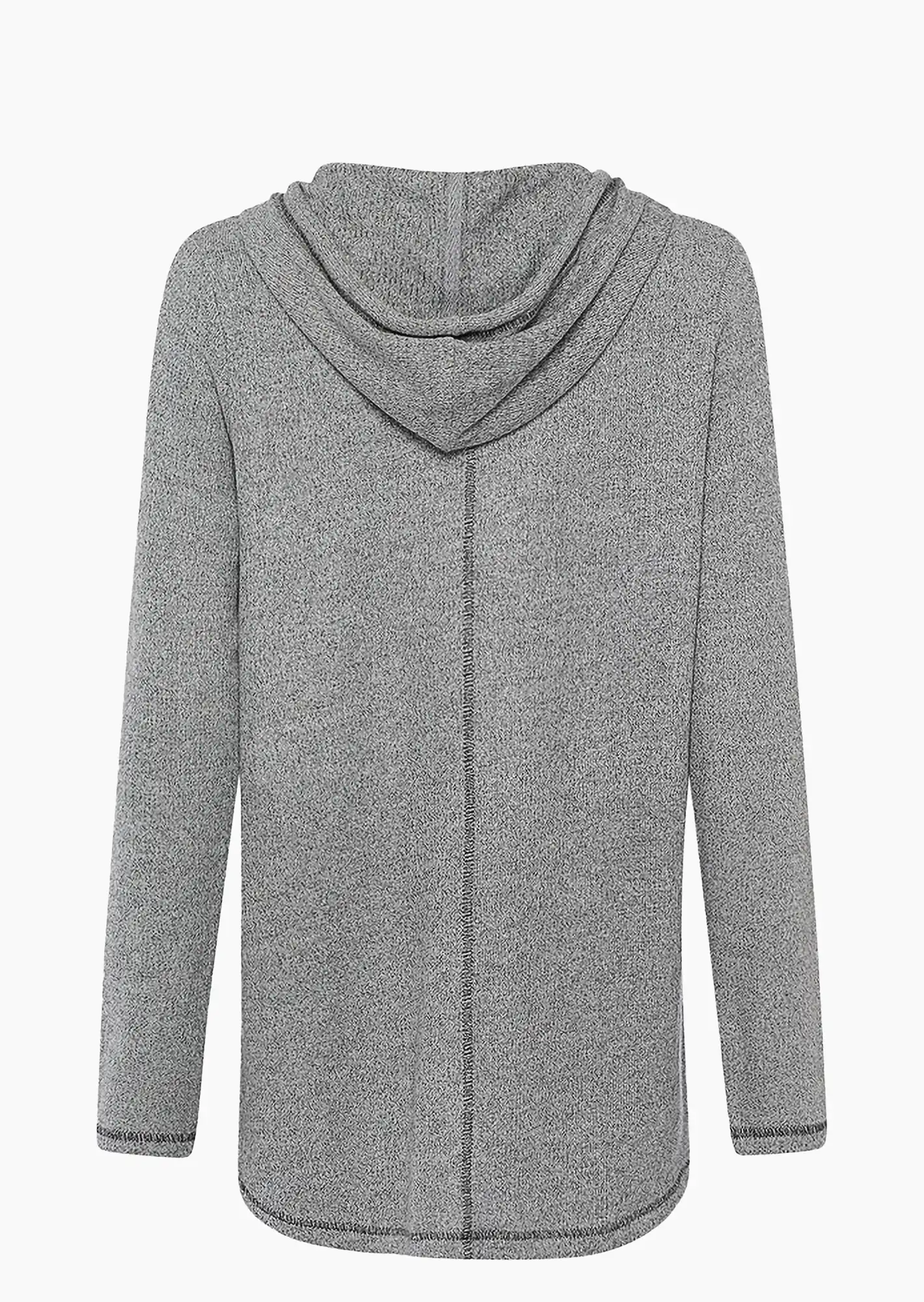 Sweatshirt mit Motiv, silber-melange