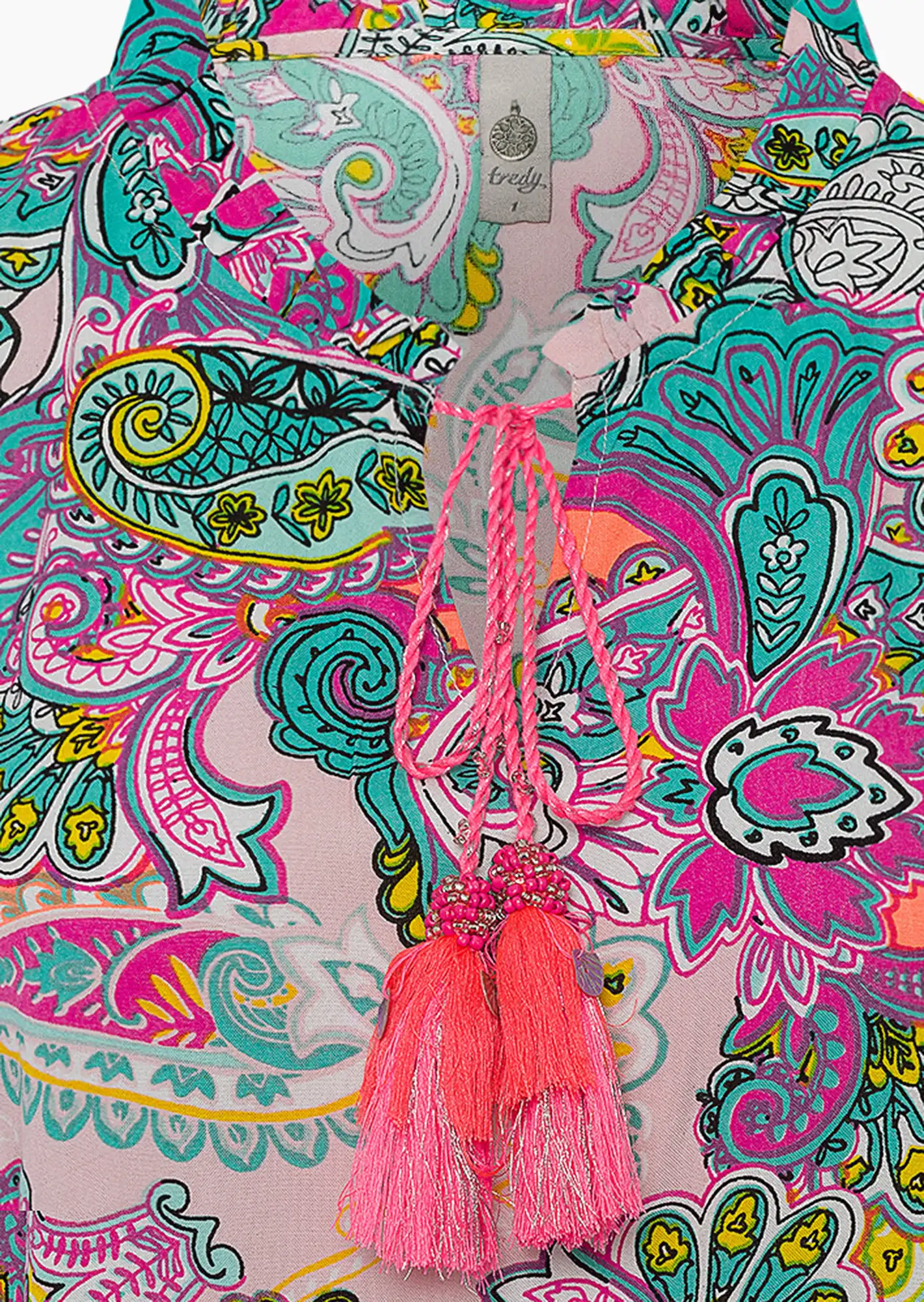Kleid 'Paisley', bunt