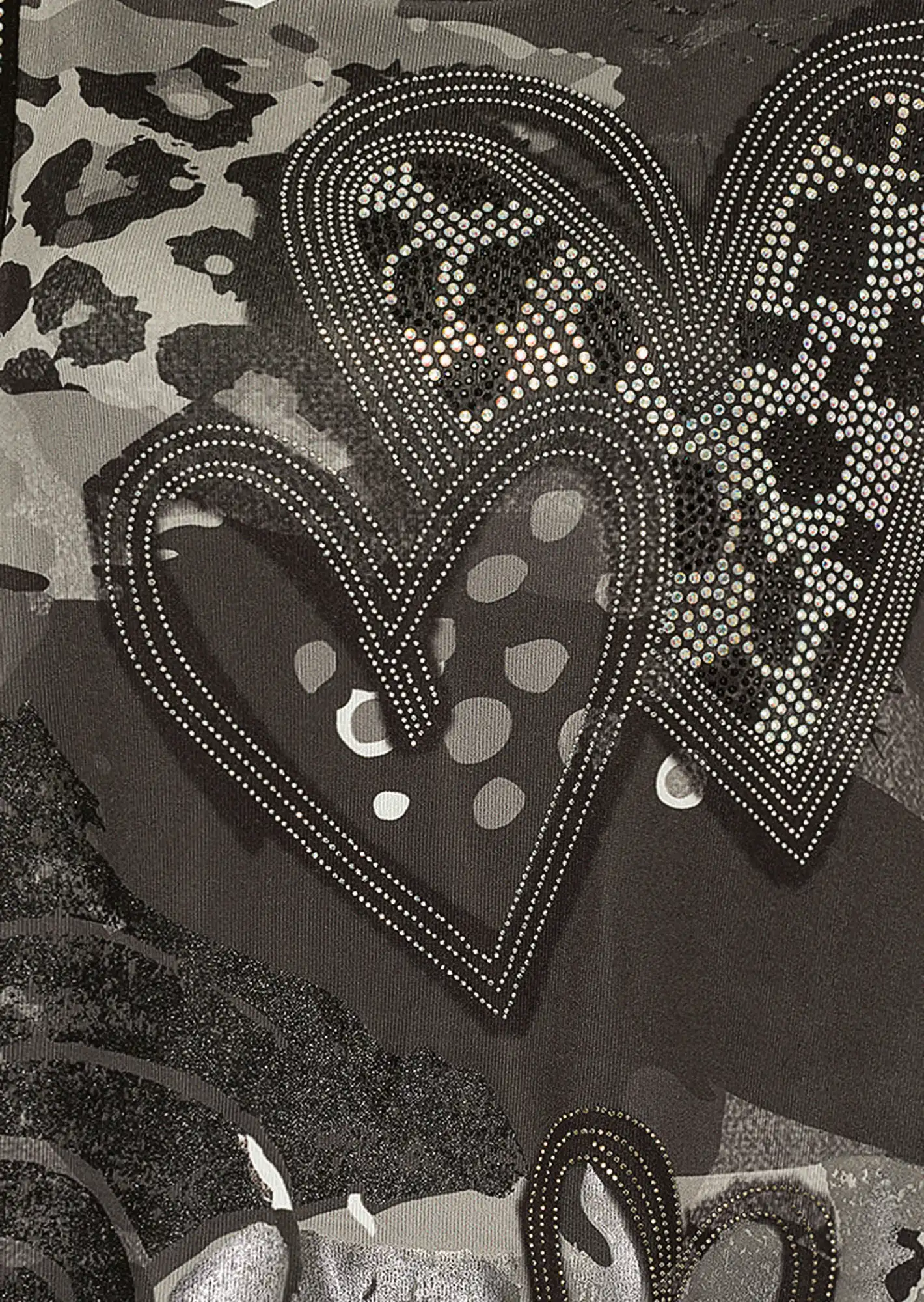 Langarmshirt 'Heart', eiffelturm
