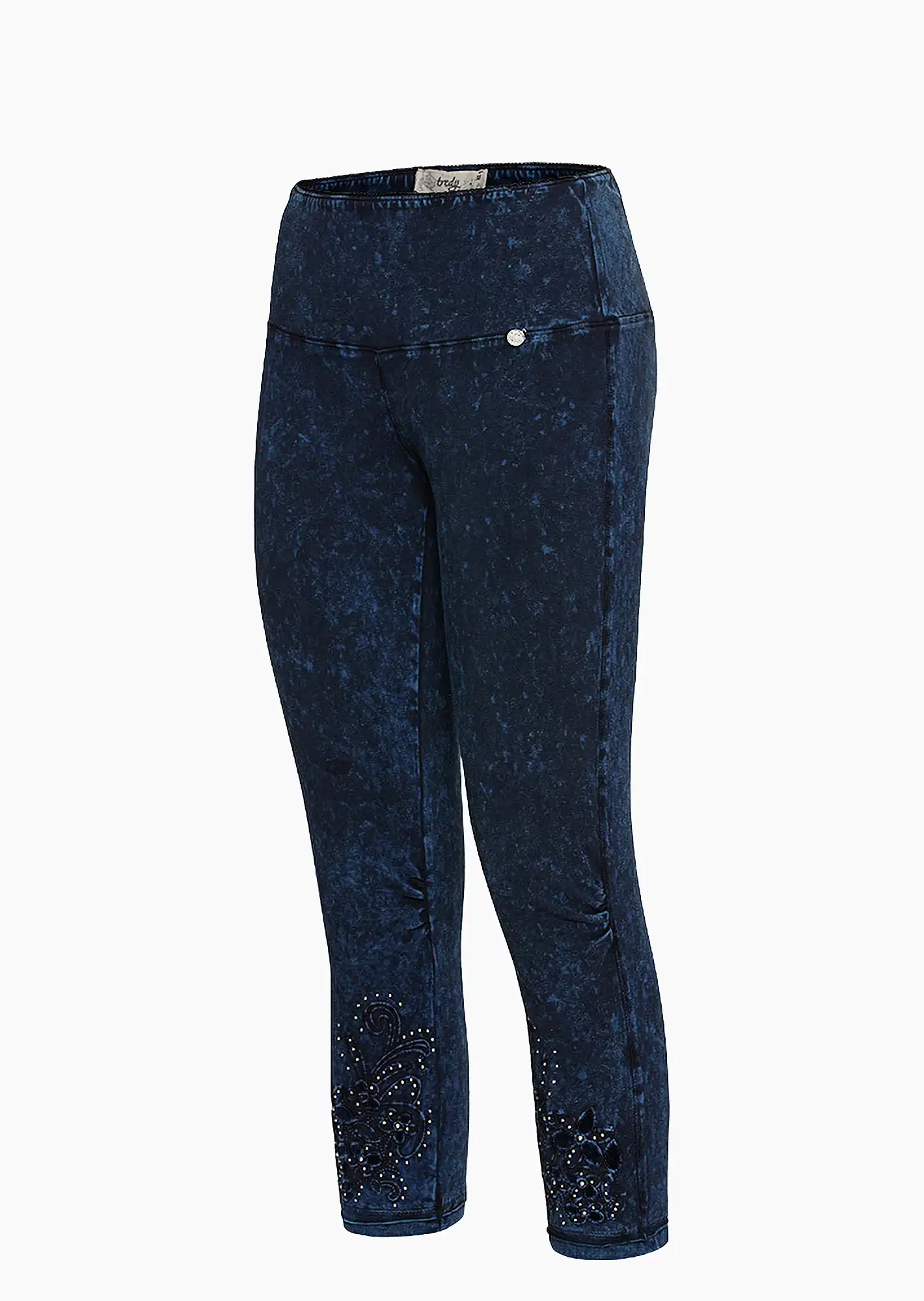 Leggings mit Lochstickerei, night