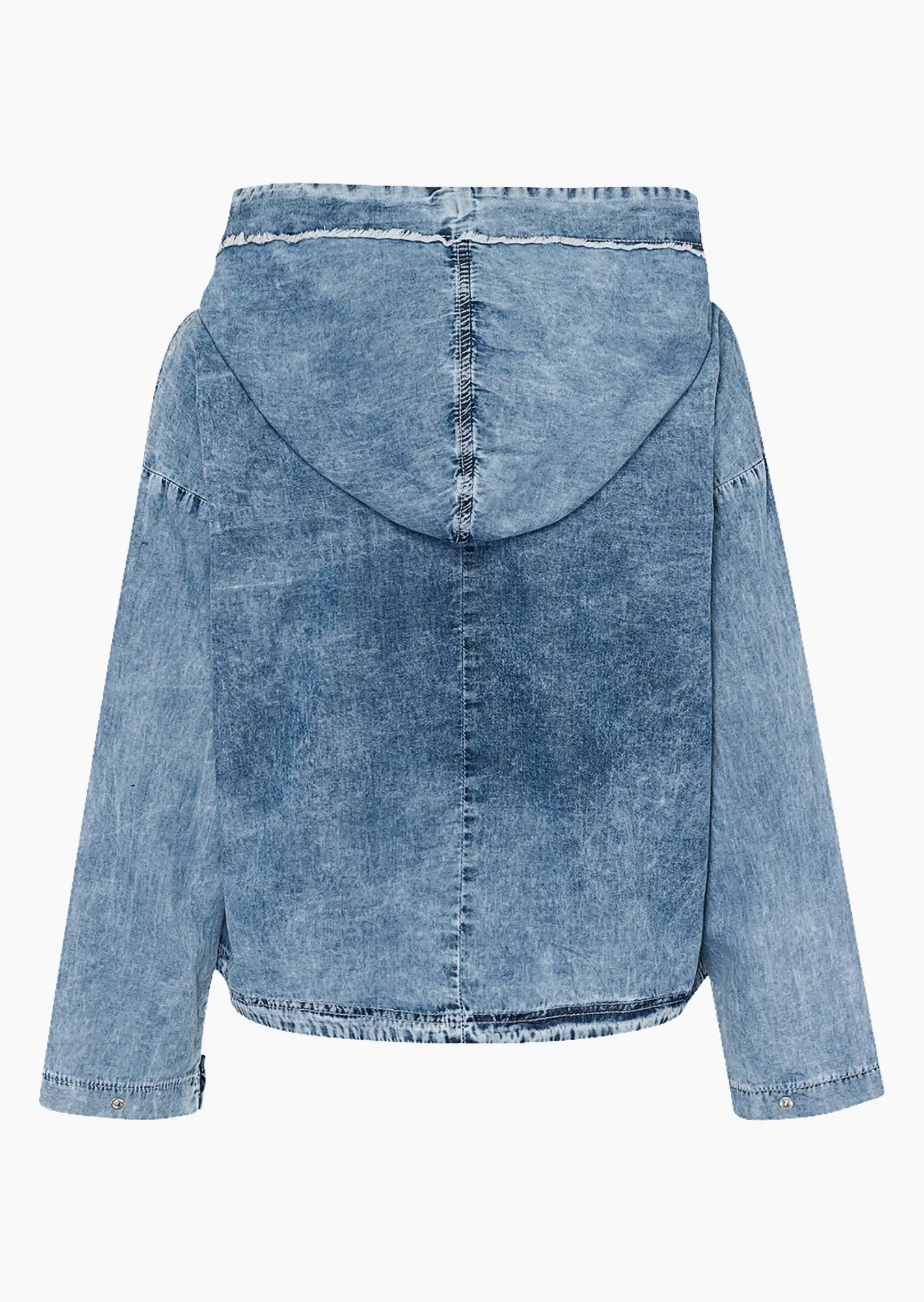Denim-Jacke 'Believe', light blue denim