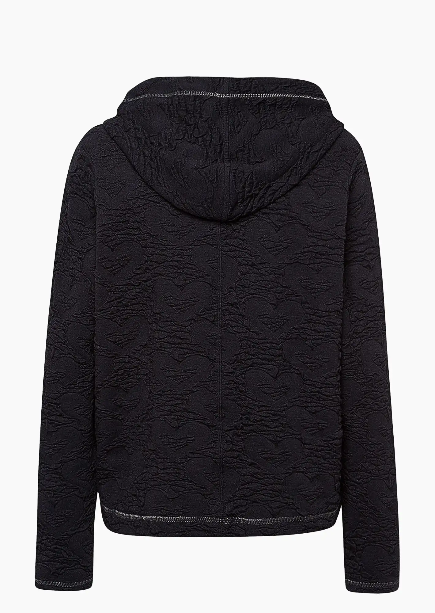 Sweatpullover mit Struktur, navy