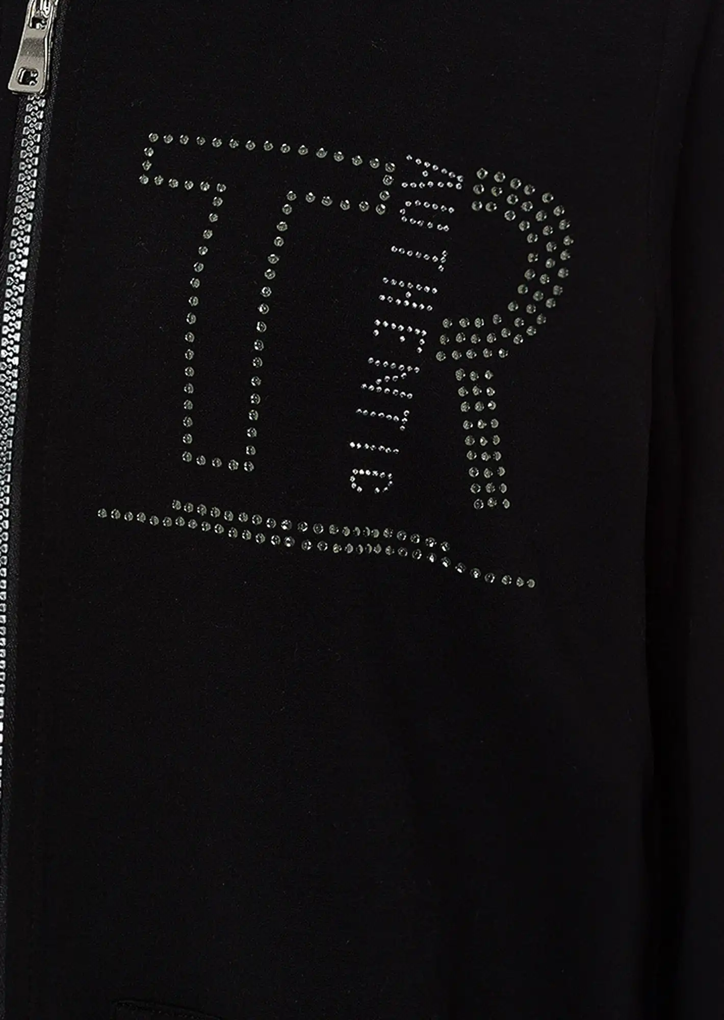 Sweatjacke 'Authentic', schwarz