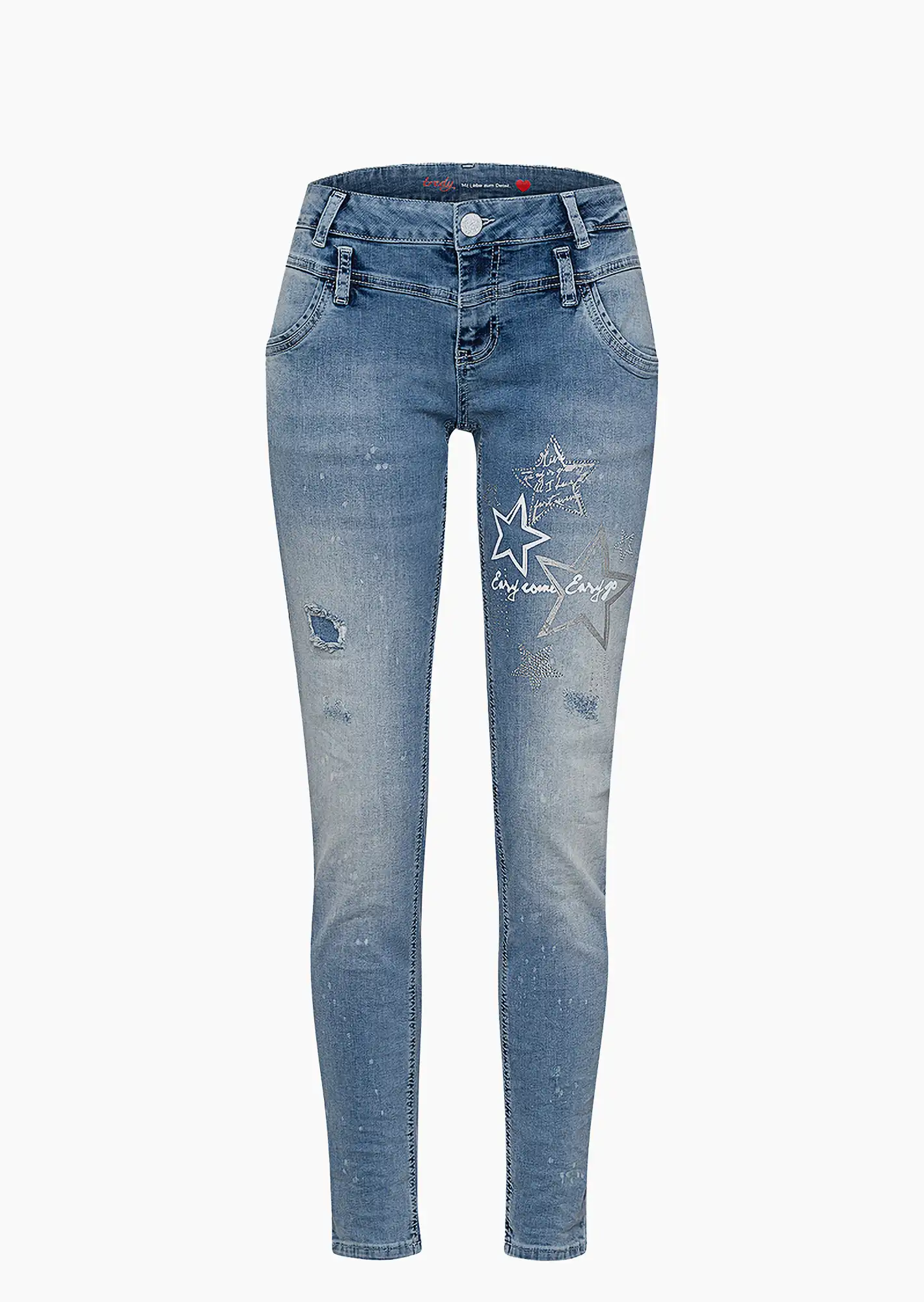 Jeans 'Easy go', light blue denim
