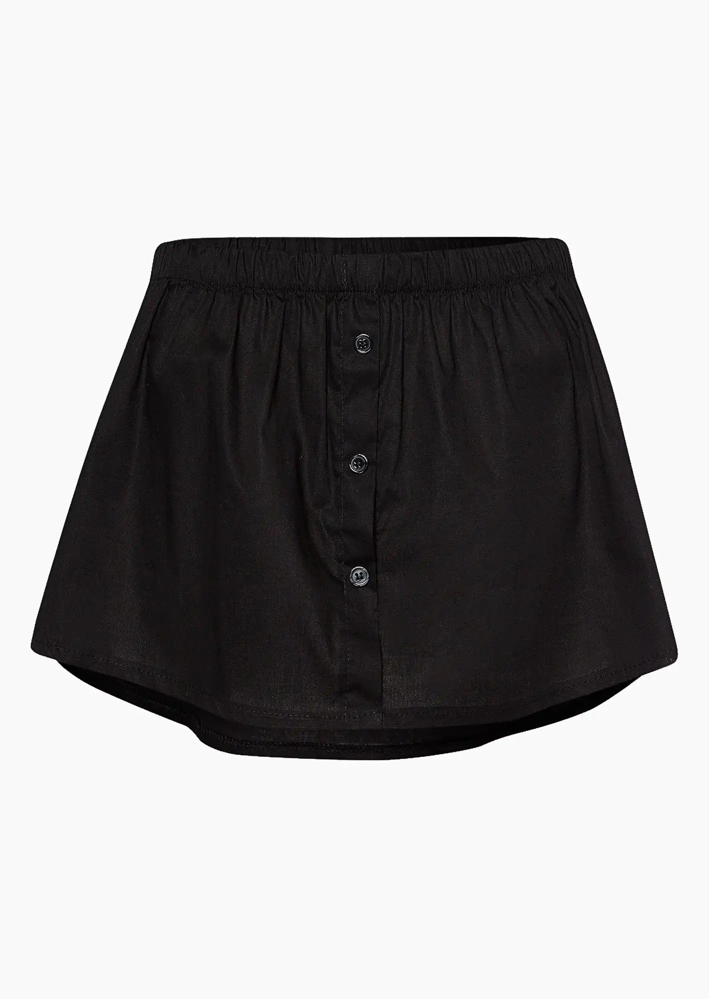Shirtverlängerung, schwarz