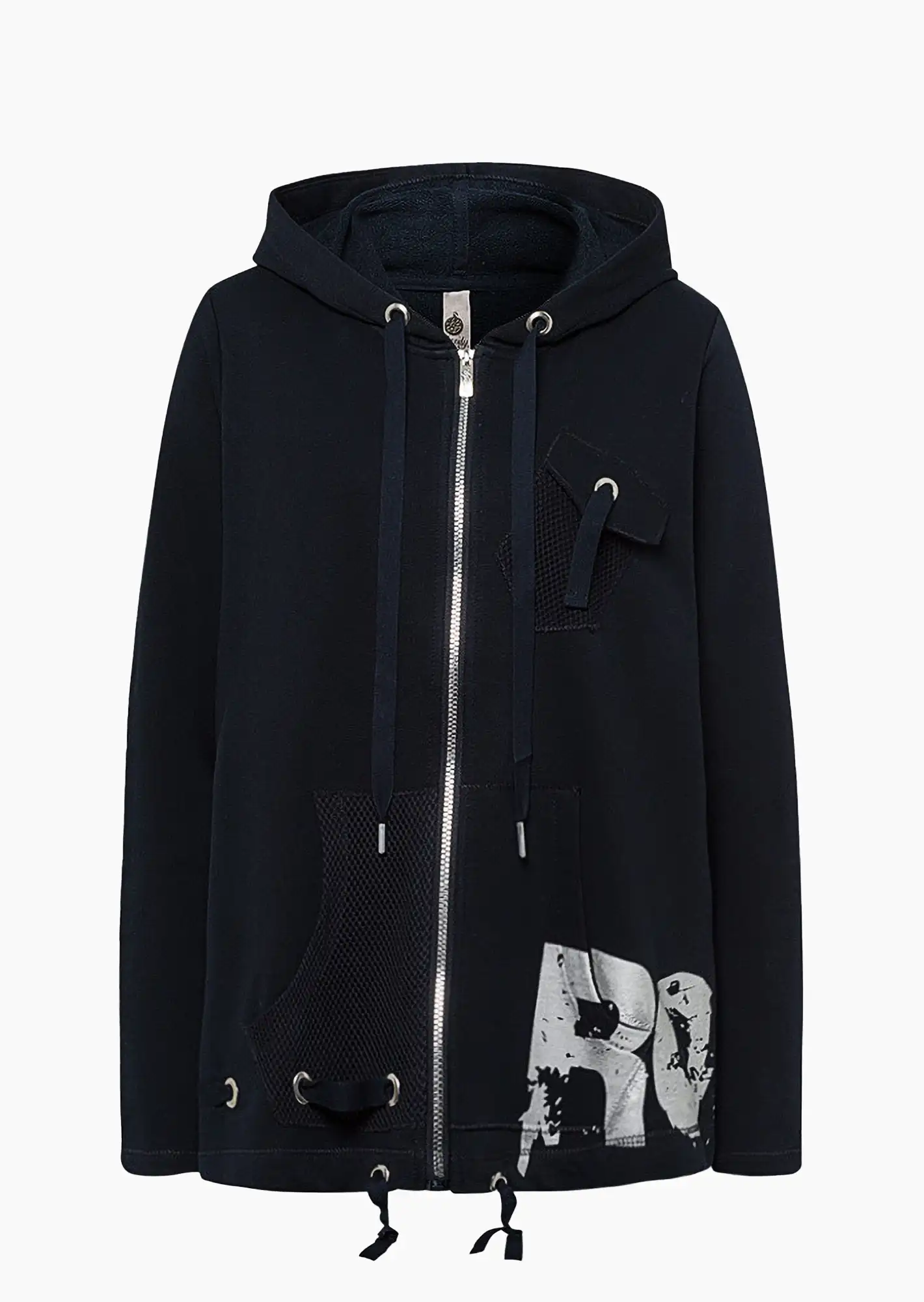 Sweatjacke 'Rock it', navy