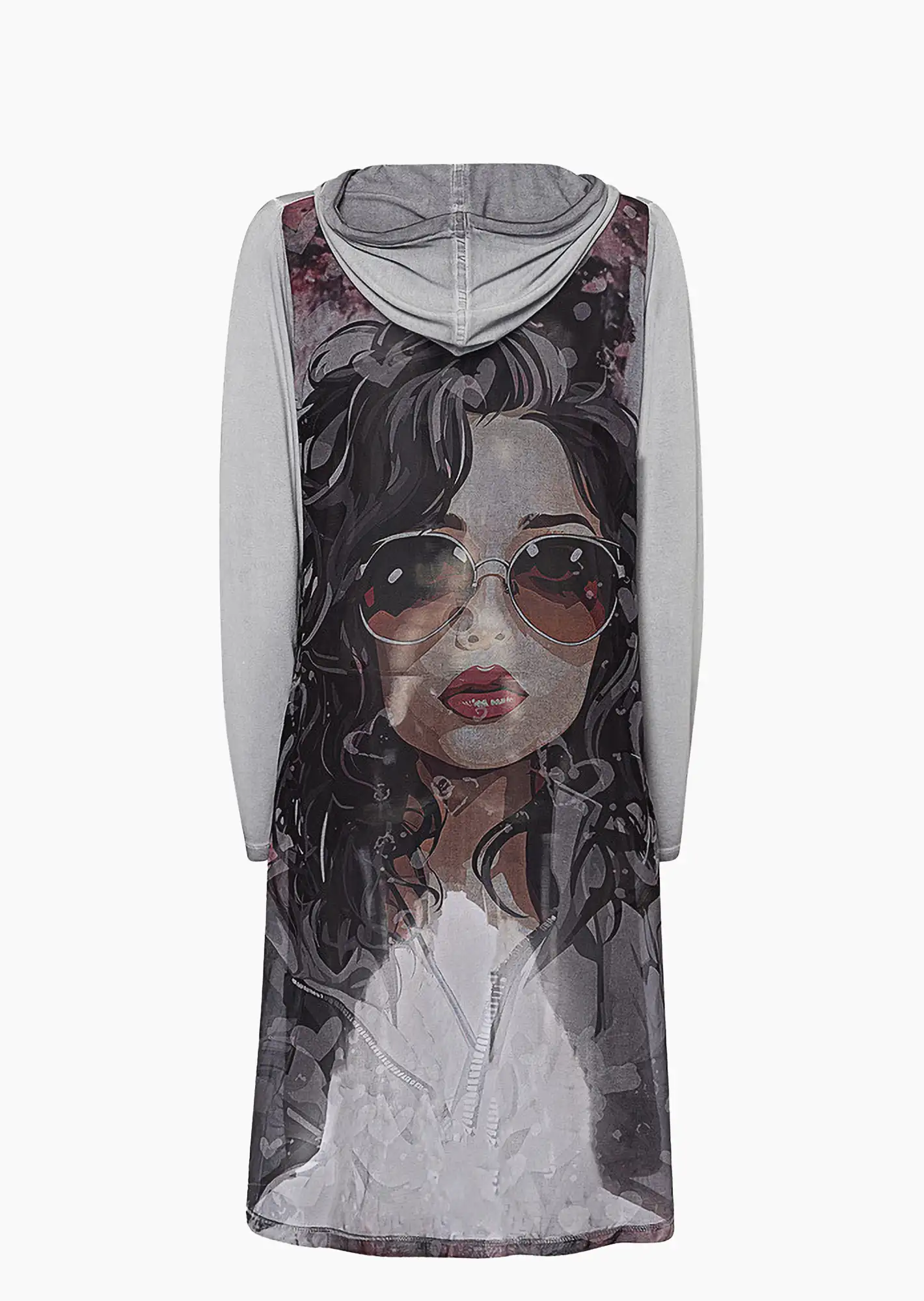 Shirtjacke 'Face', eiffelturm