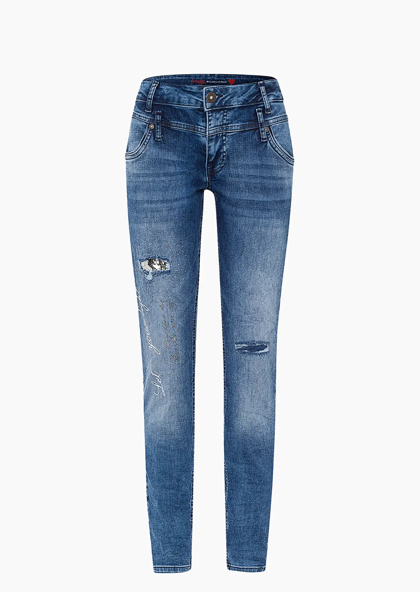 Jeans 'Light', blue denim