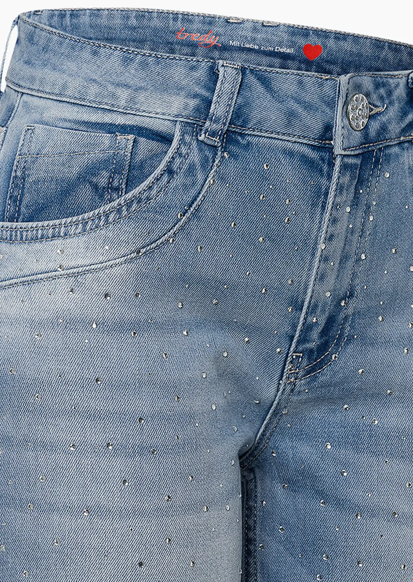 Wide Leg Jeans, light blue denim