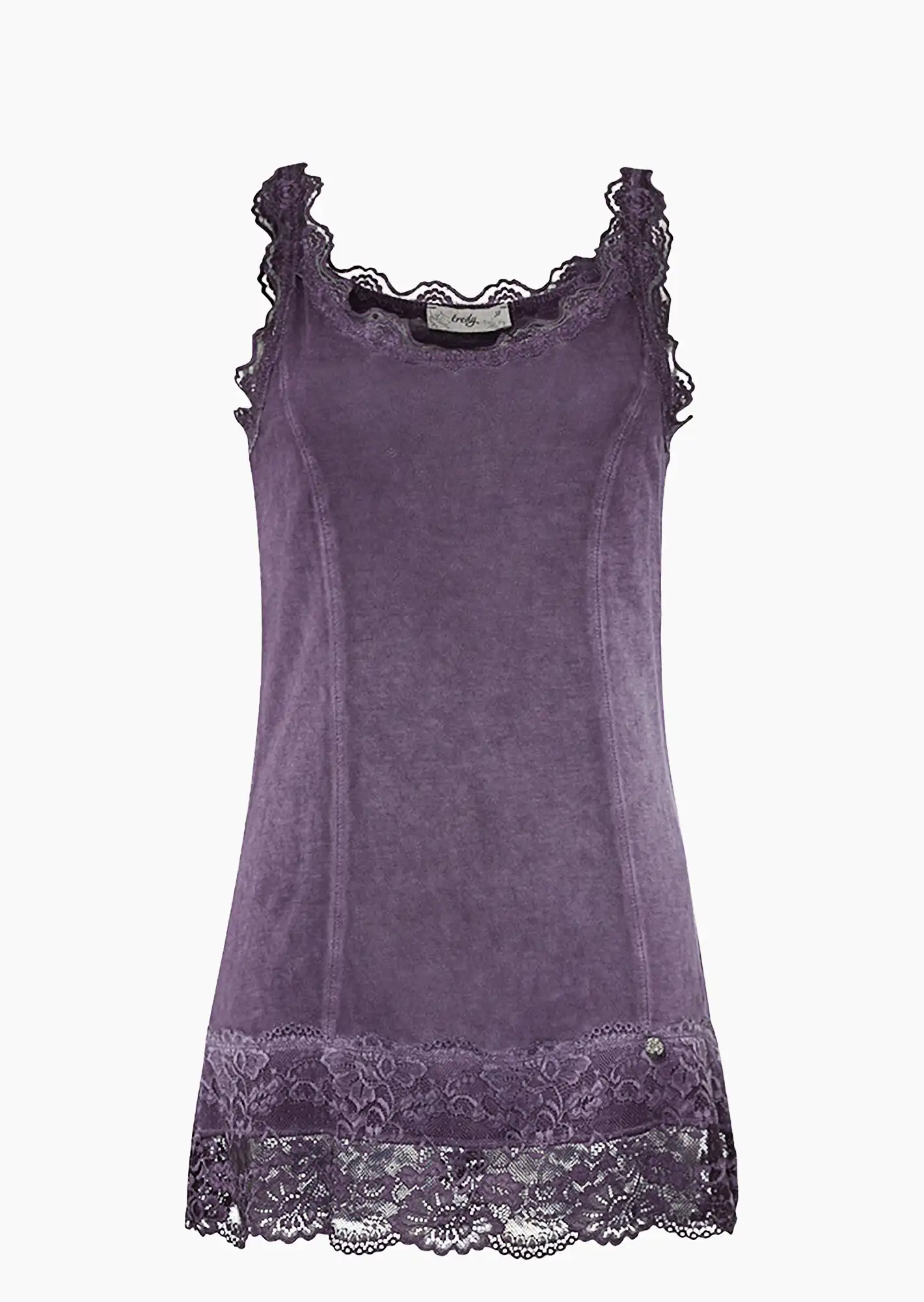 Basic Top ""ANNA"", grape wine