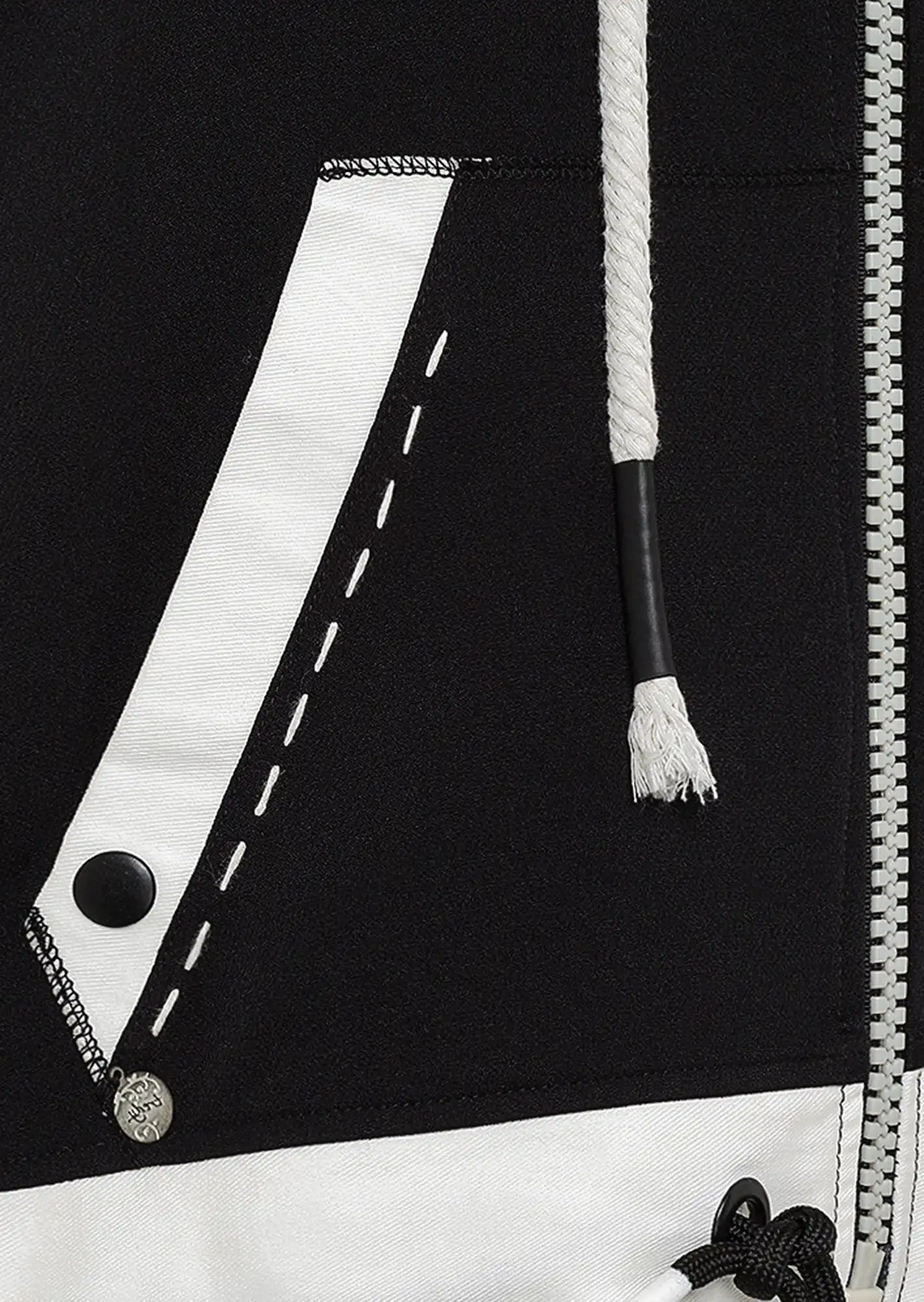 Jacke 'Stay strong', schwarz