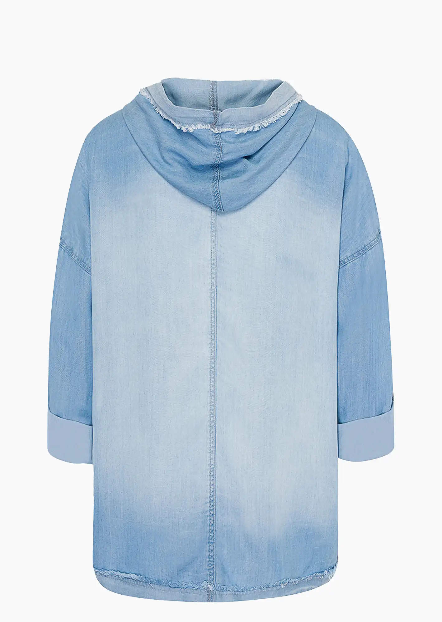 Jacke 'Attitude', bleached denim