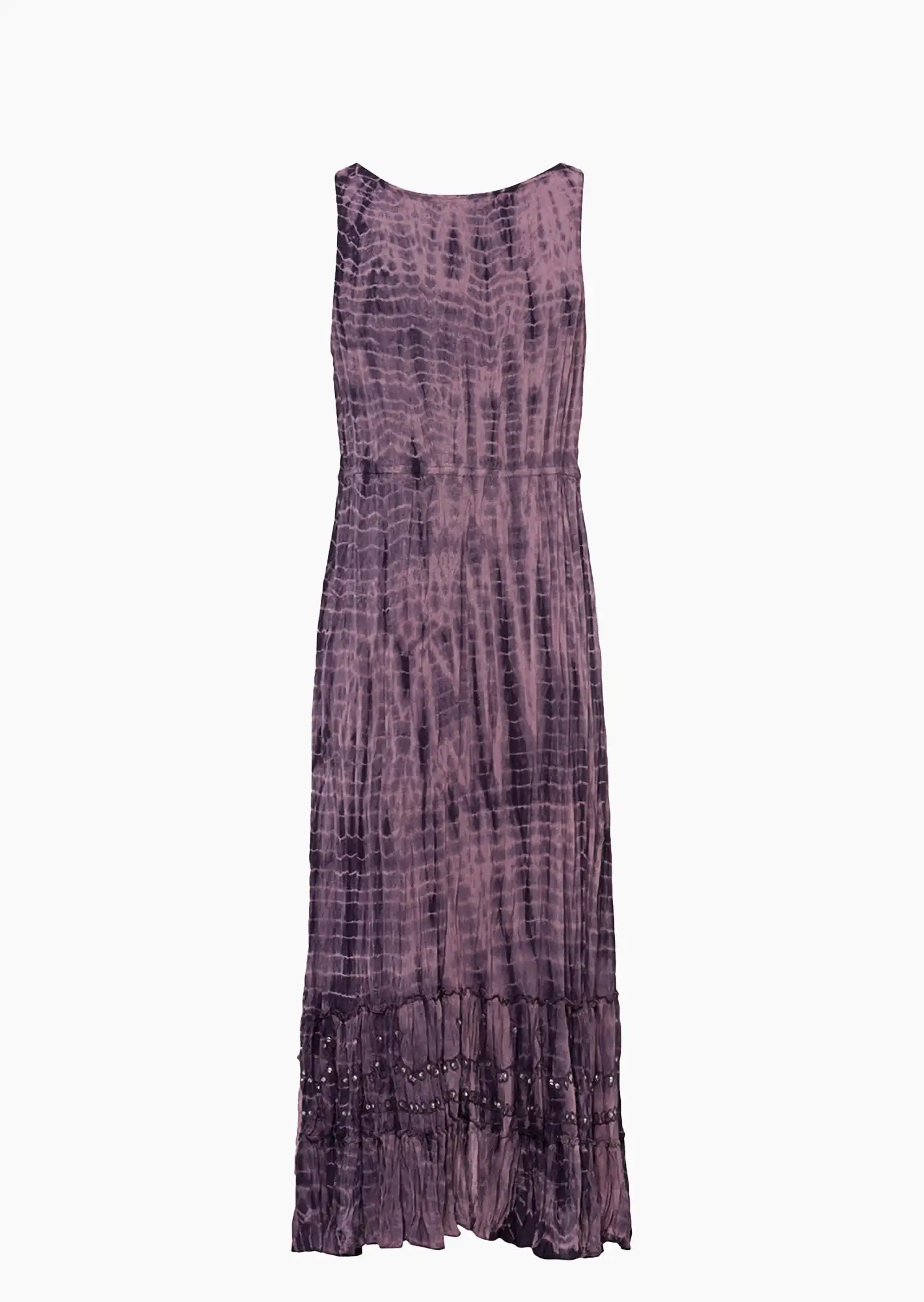Maxikleid mit Pailletten, grape wine