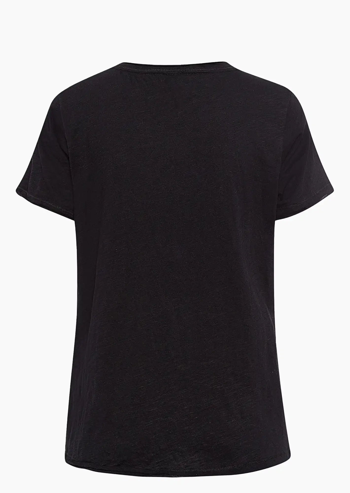 Shirt mit Lettering, schwarz