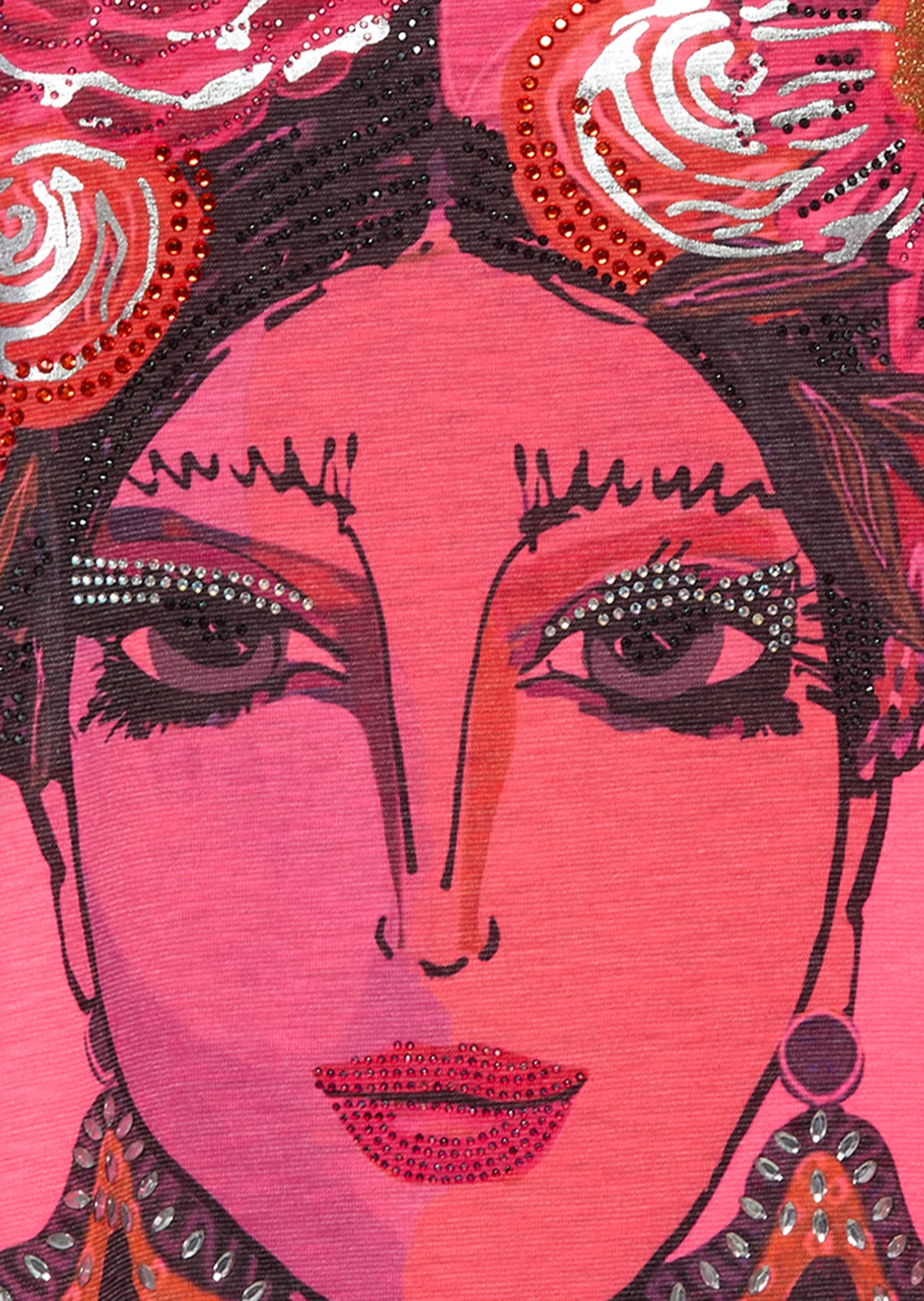 Shirt 'Frida', neon lobster