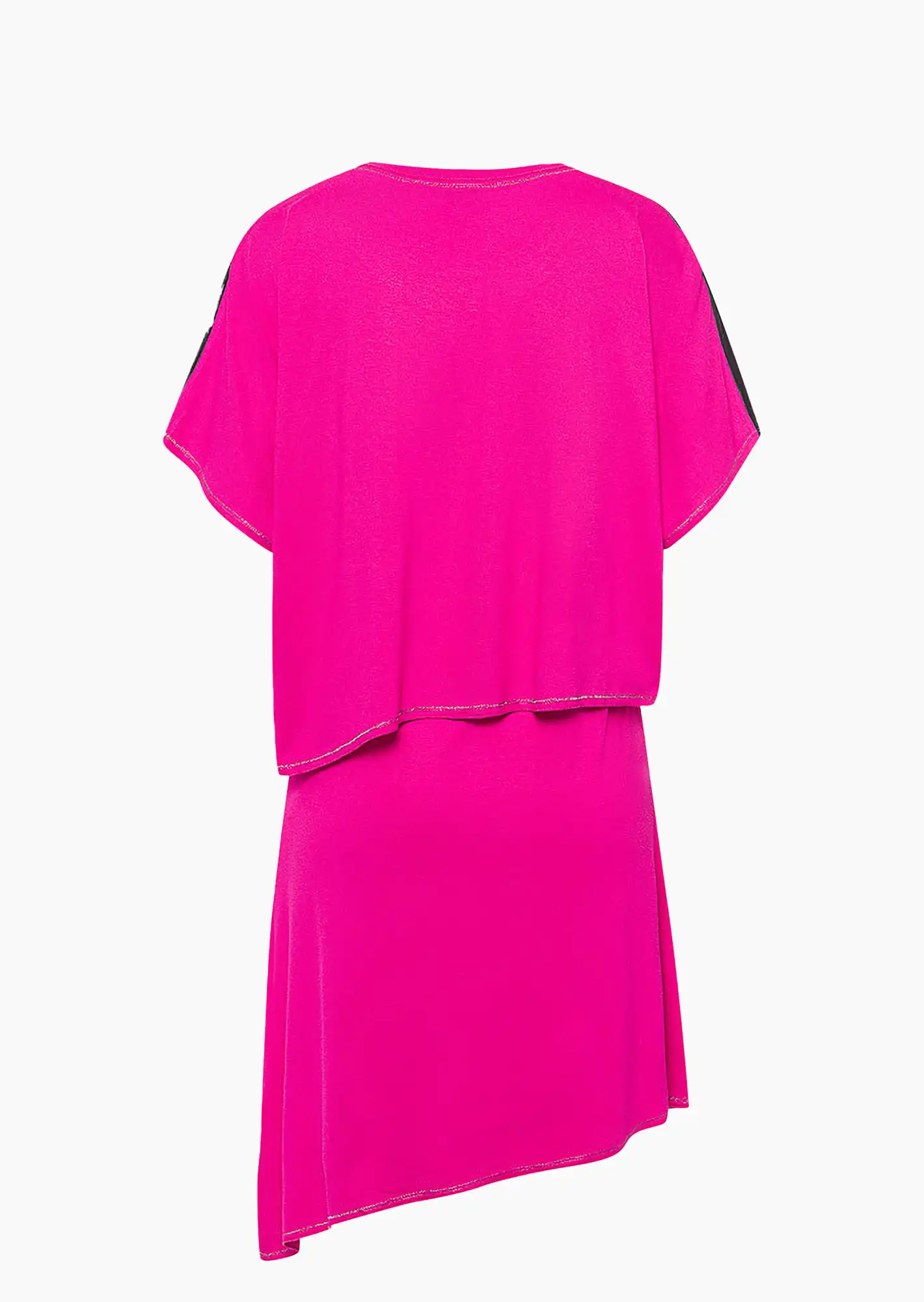 2 in 1 Shirt im Layering-Look, very berry