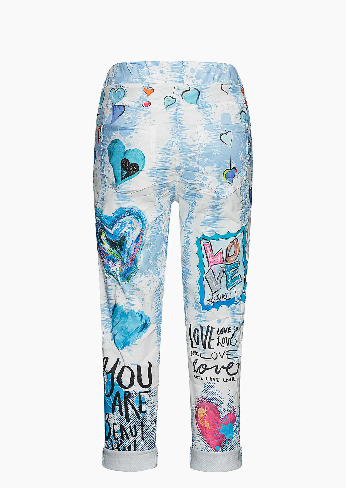 Joggpants mit Print, blue