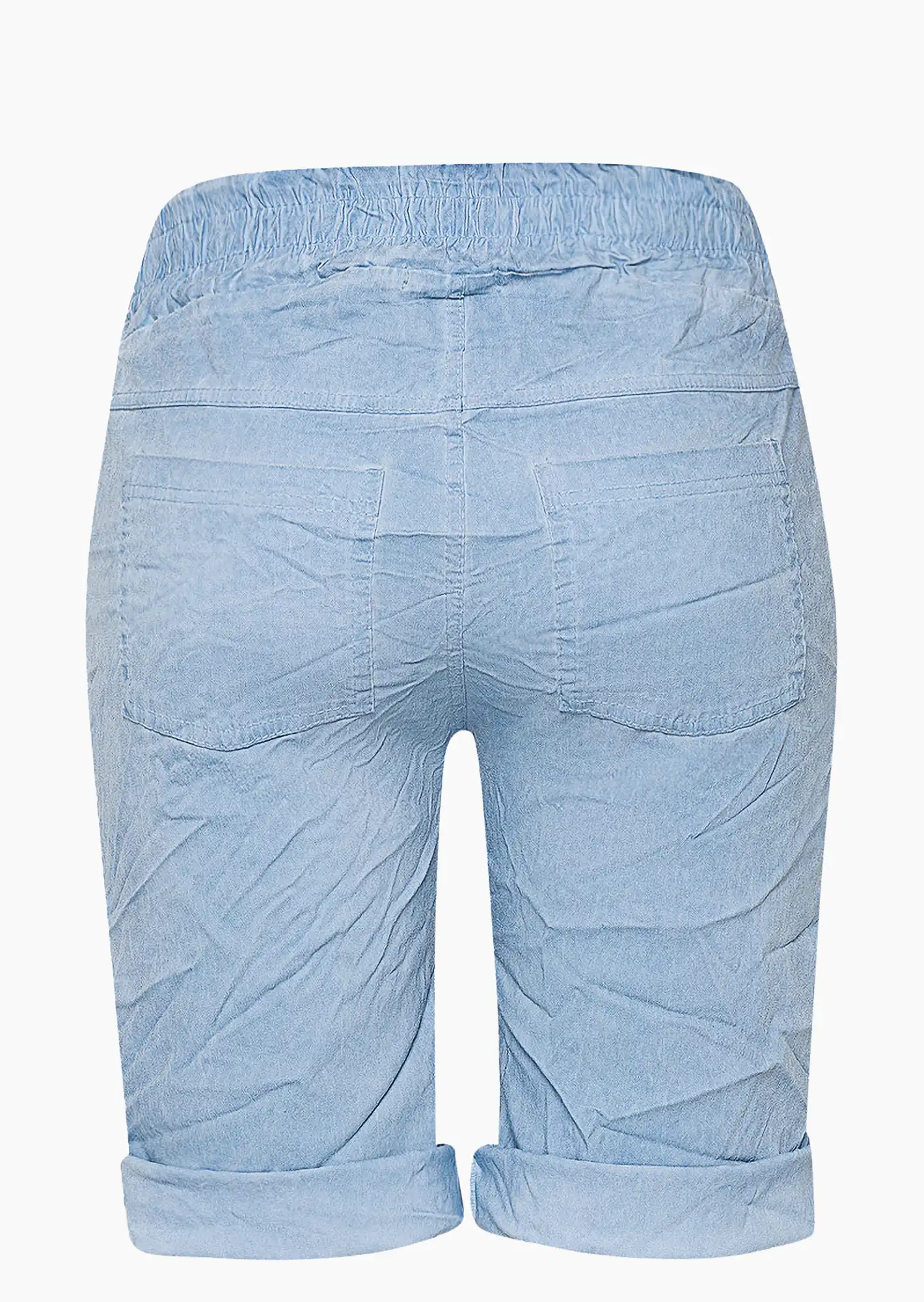 Shorts mit Knöpfen, blue denim
