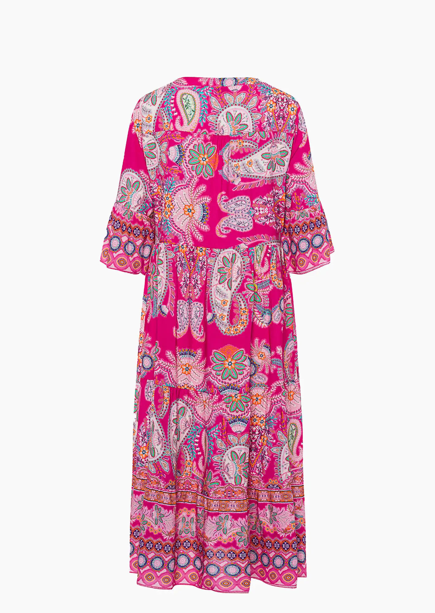 Kleid gemustert, very berry