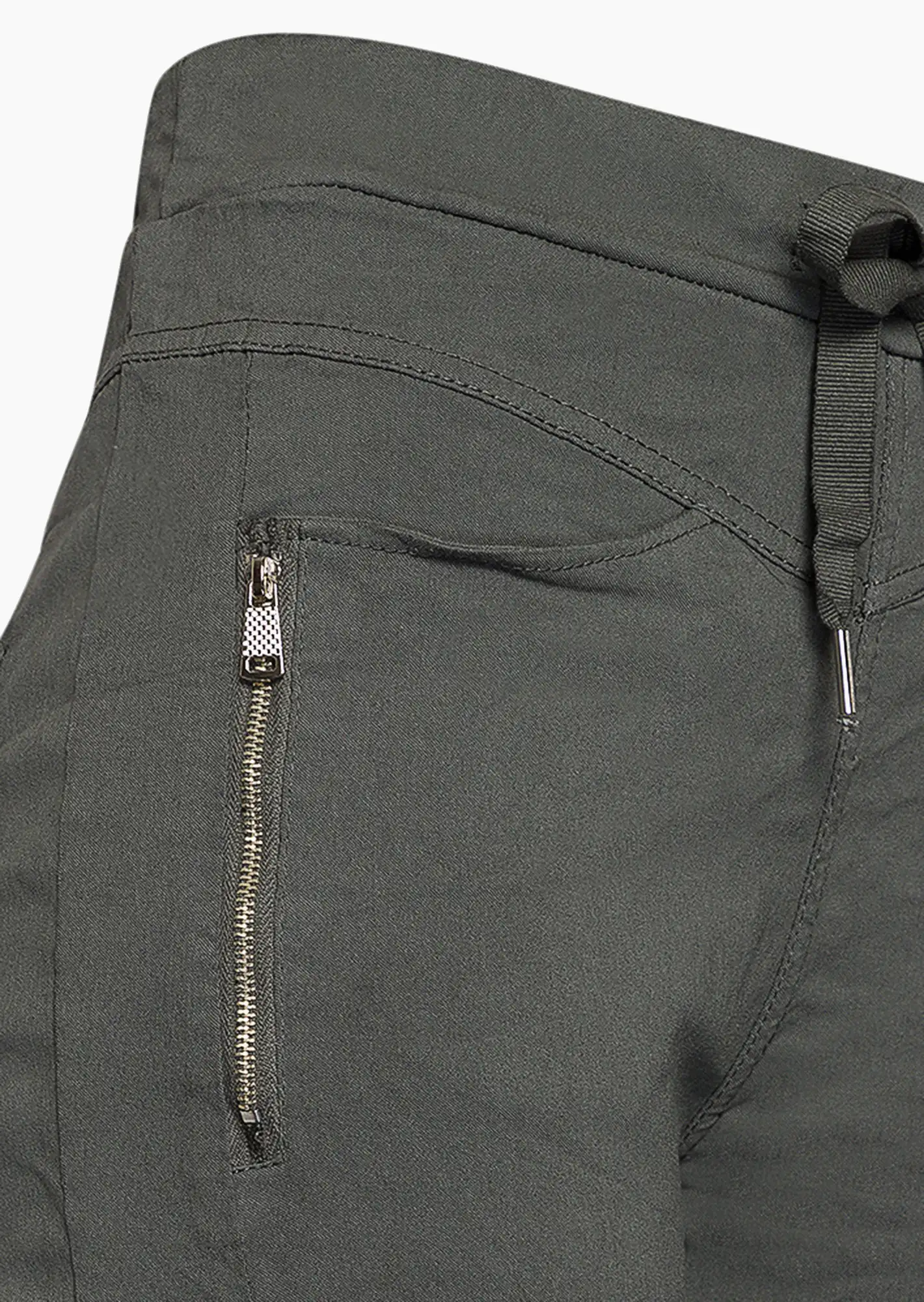 Capri-Joggpants, oliv