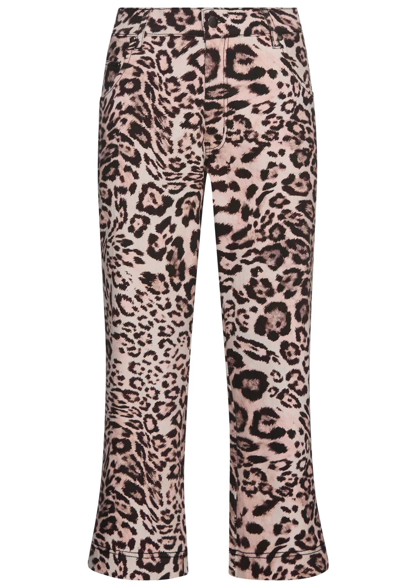 Wide Leg Jeans Leo, rosenholz