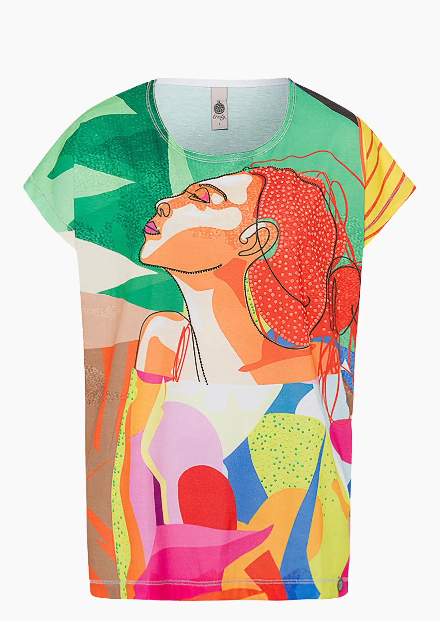 Shirt 'BUNT', bunt