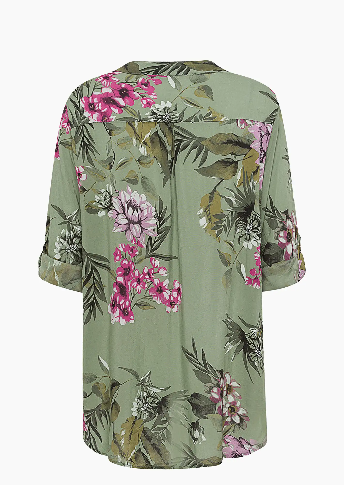 Bluse 'Blüten', salbei
