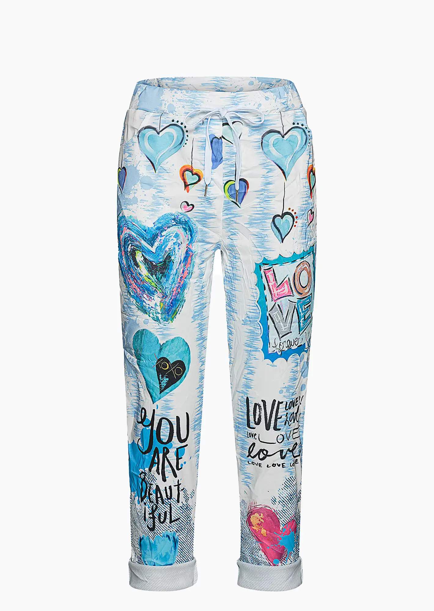 Joggpants mit Print, blue