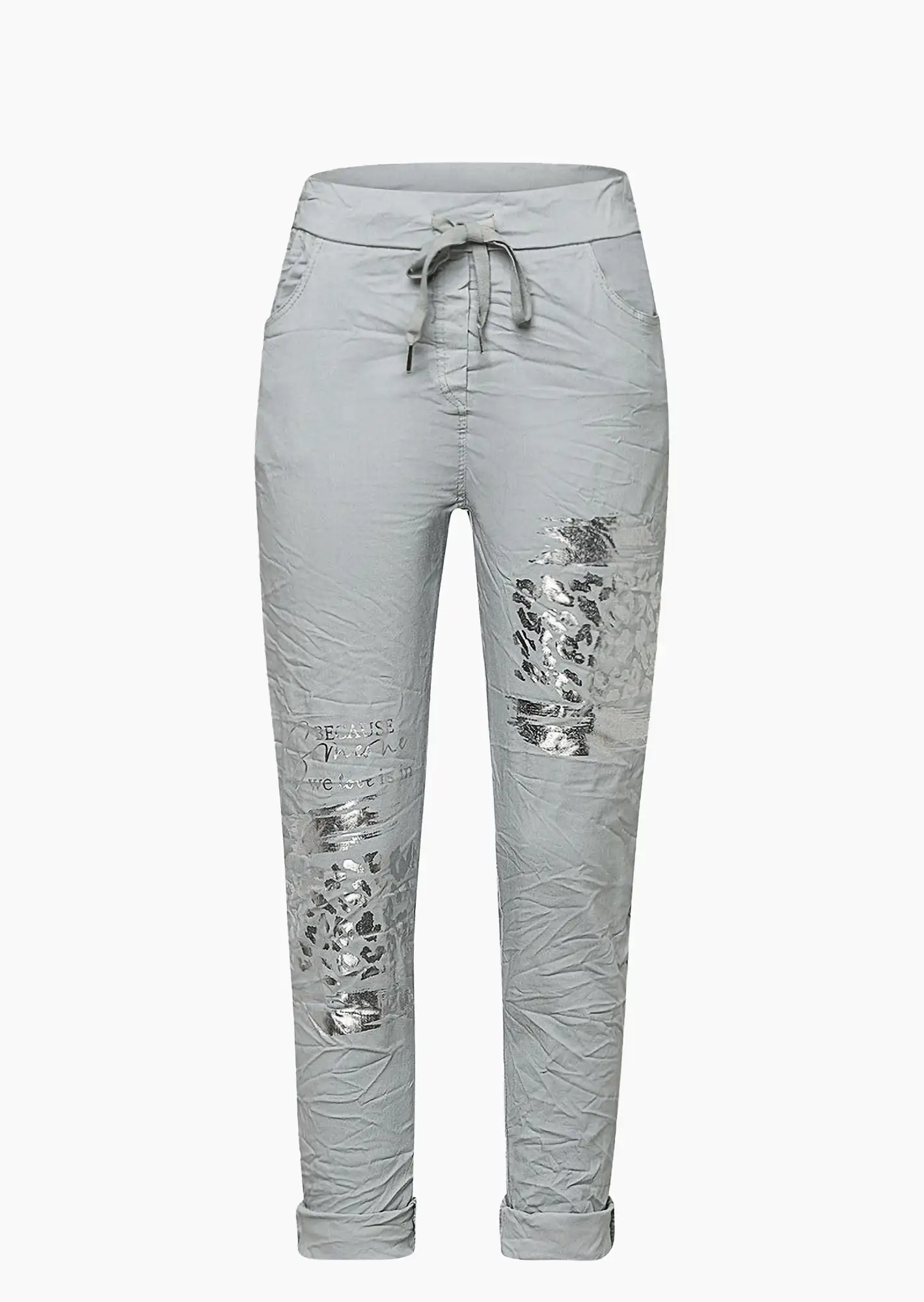 Joggpants metallic, eiffelturm