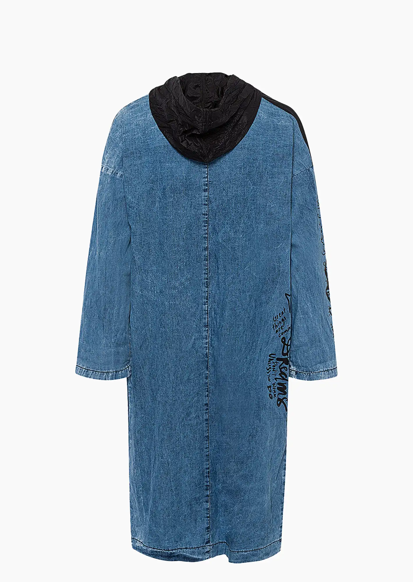 Jeansmantel 'Step by step', blue denim