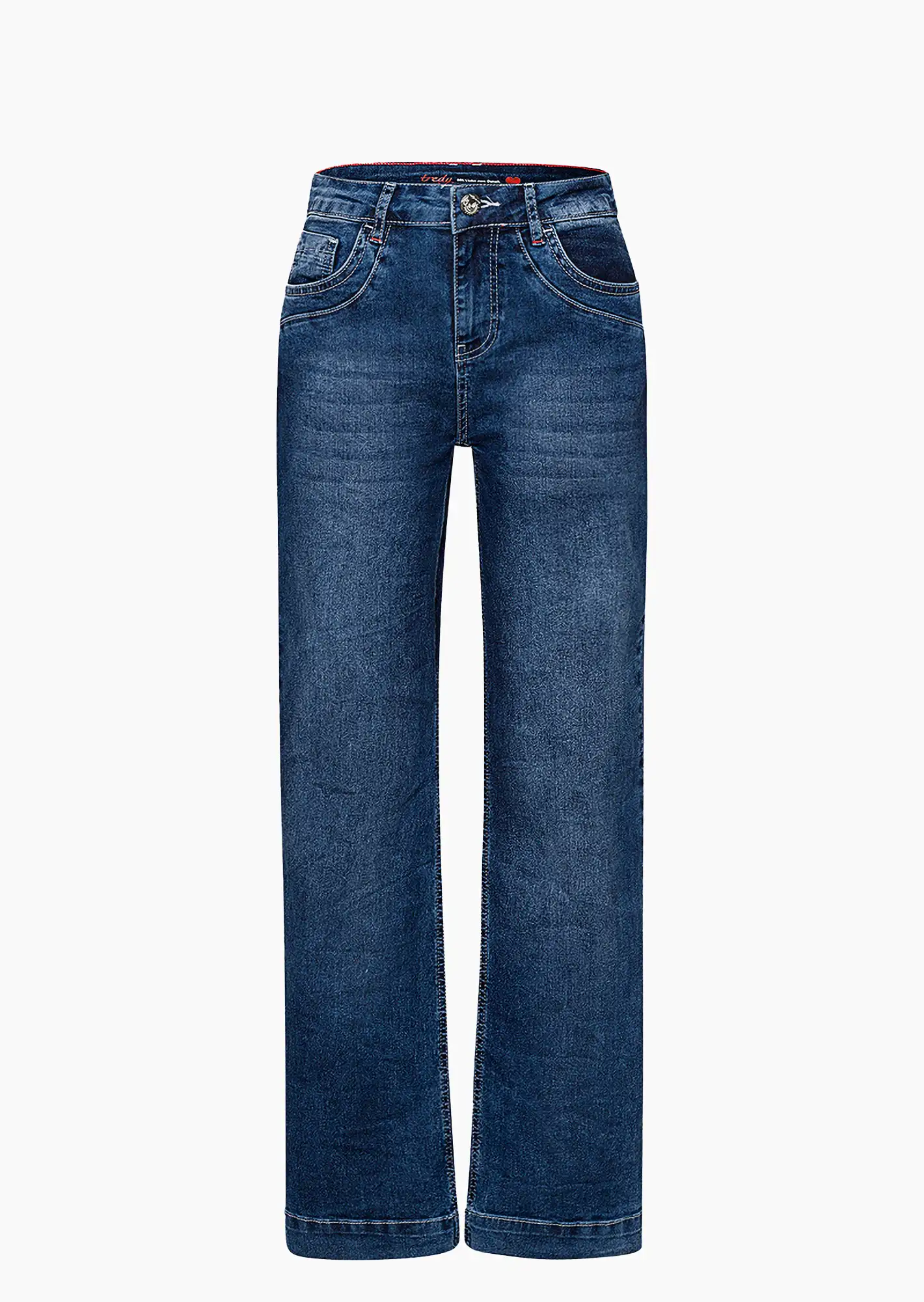 Wide Leg Jeans, blue denim