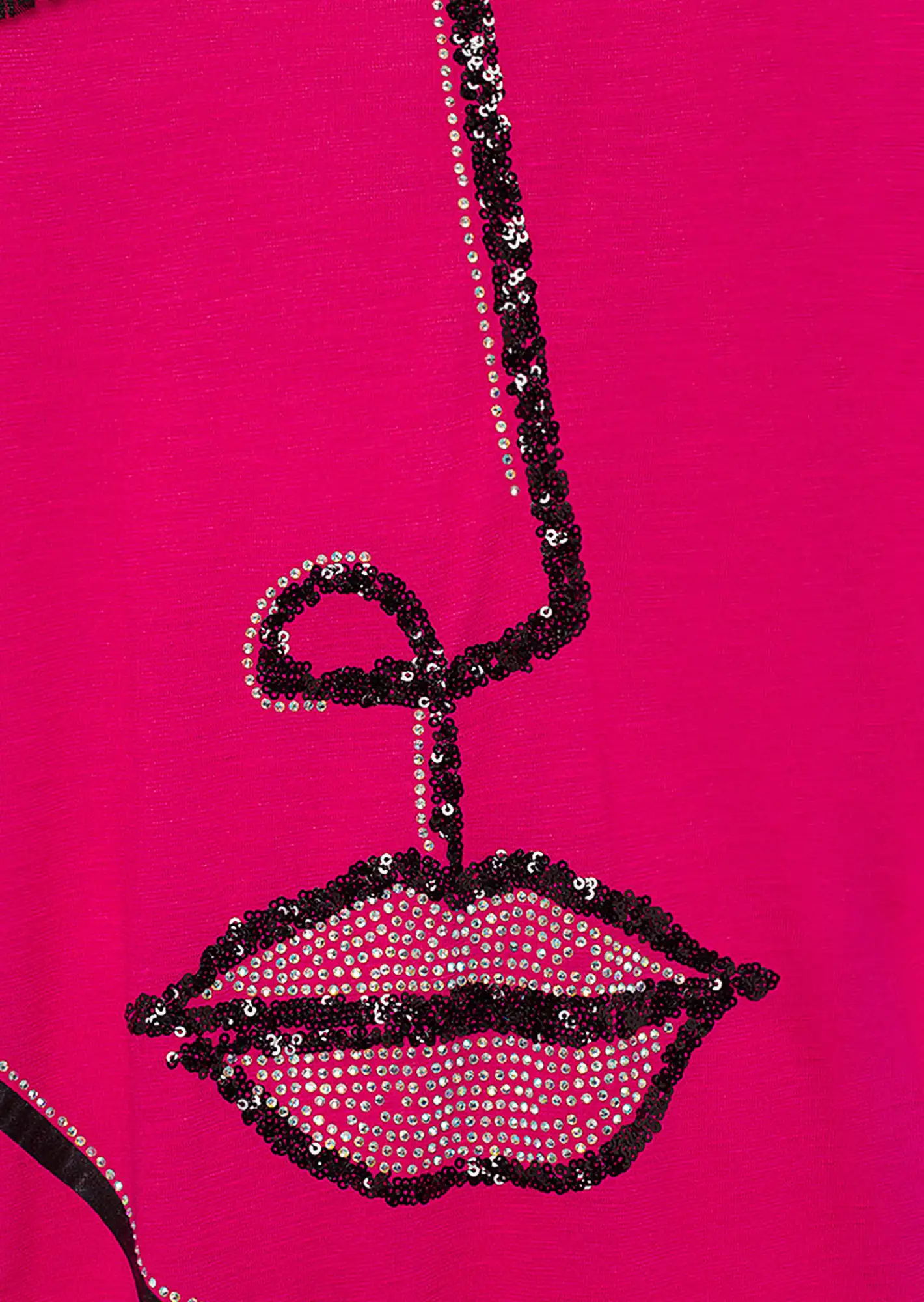 Shirt 'Beautiful', very berry