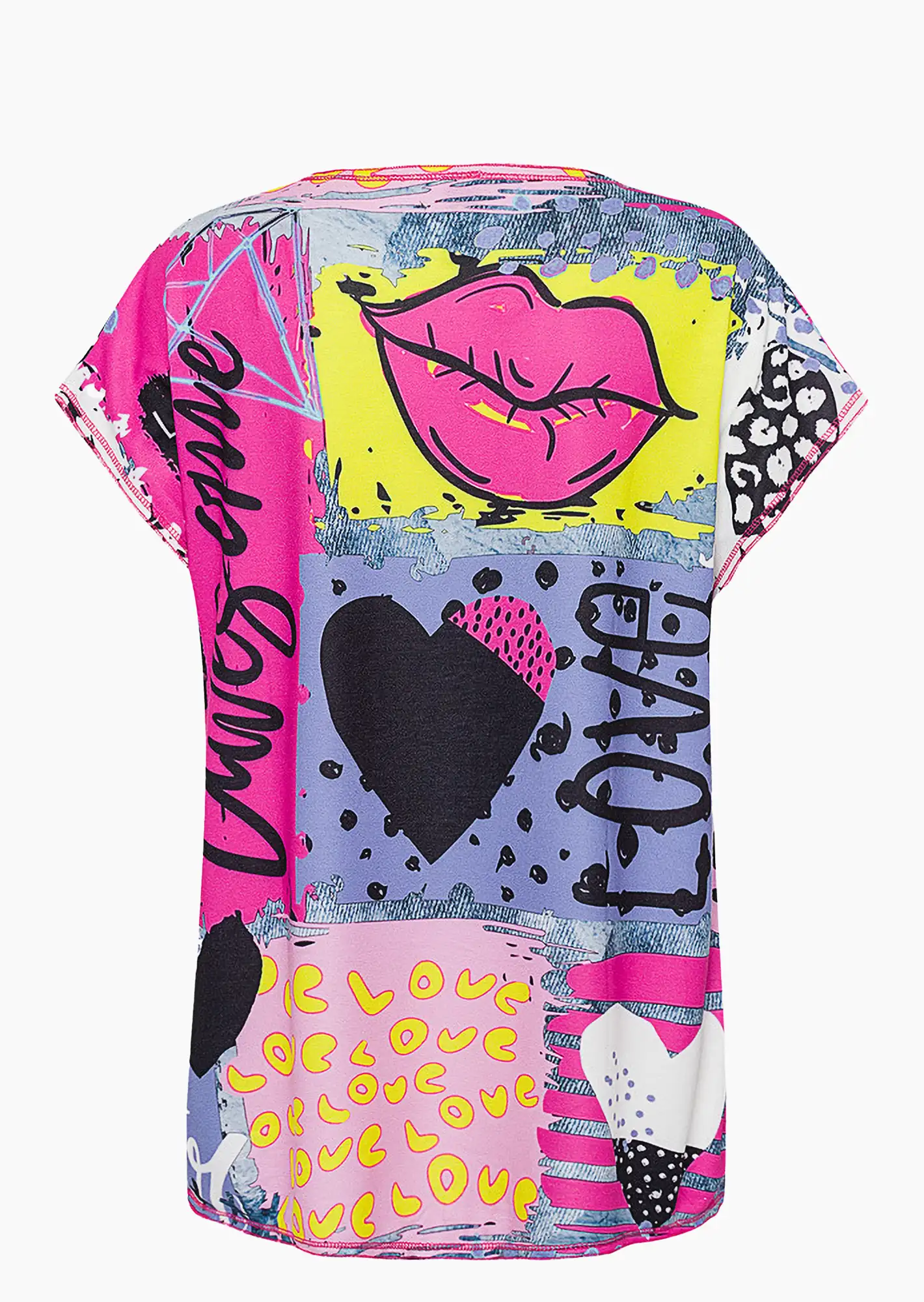 Shirt im Alloverprint, bunt