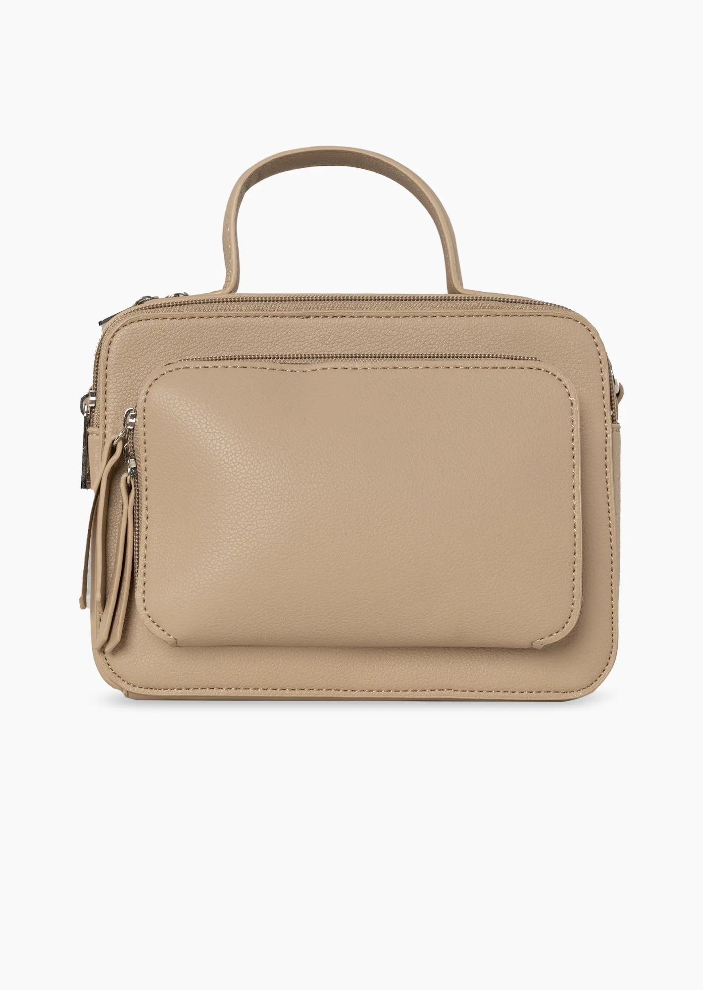stylische Tasche, taupe