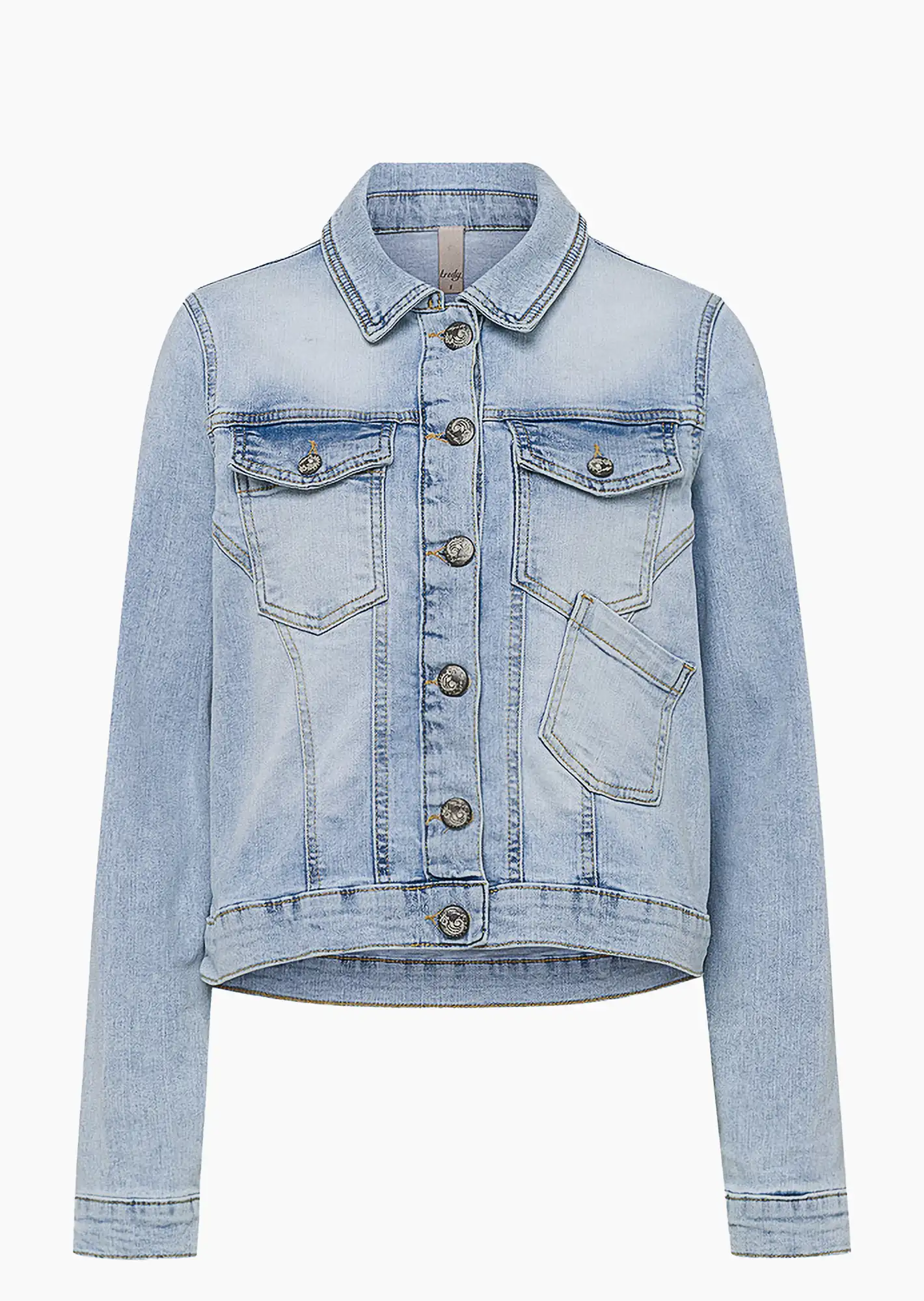 Jeansjacke 'Outside', light blue denim