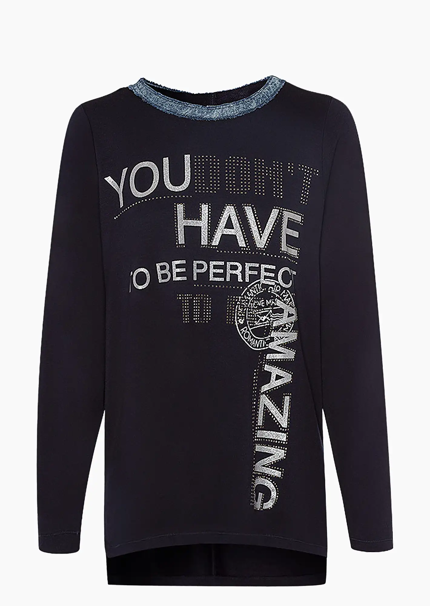 Sweatshirt 'Amazing', navy