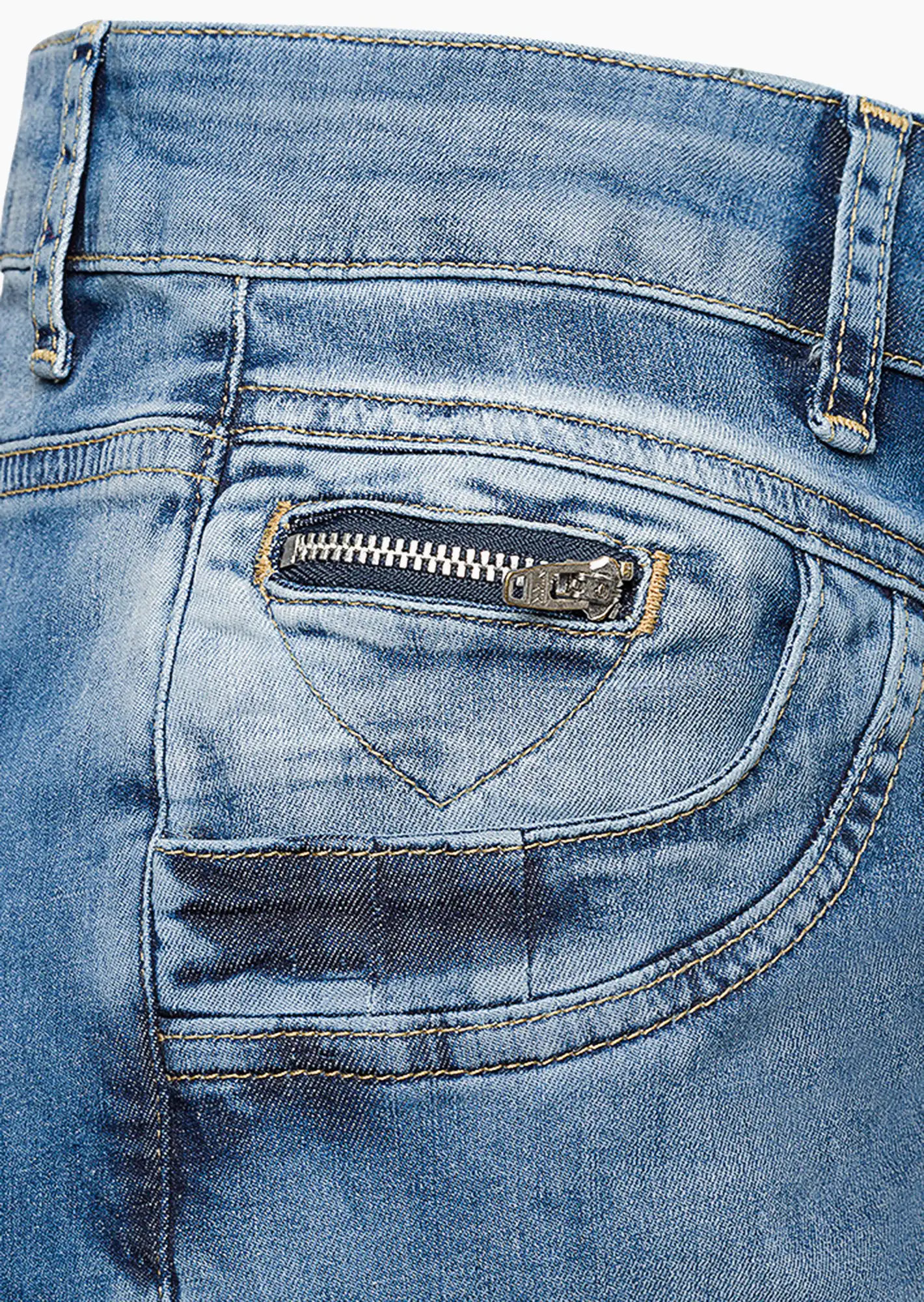 Wide Leg Jeans, blue denim